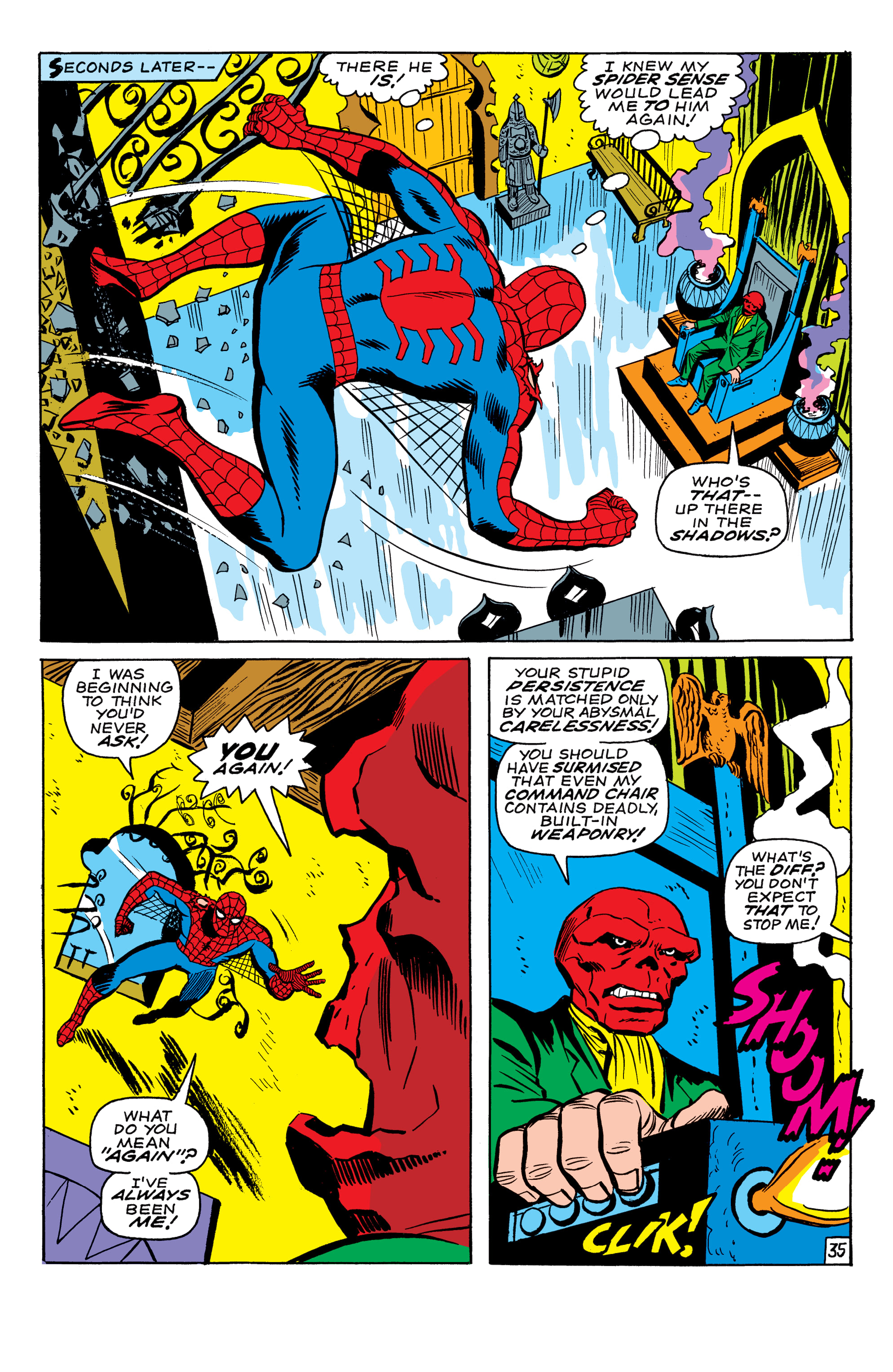 Read online Amazing Spider-Man Epic Collection comic -  Issue # The Secret of the Petrified Tablet (Part 1) - 40
