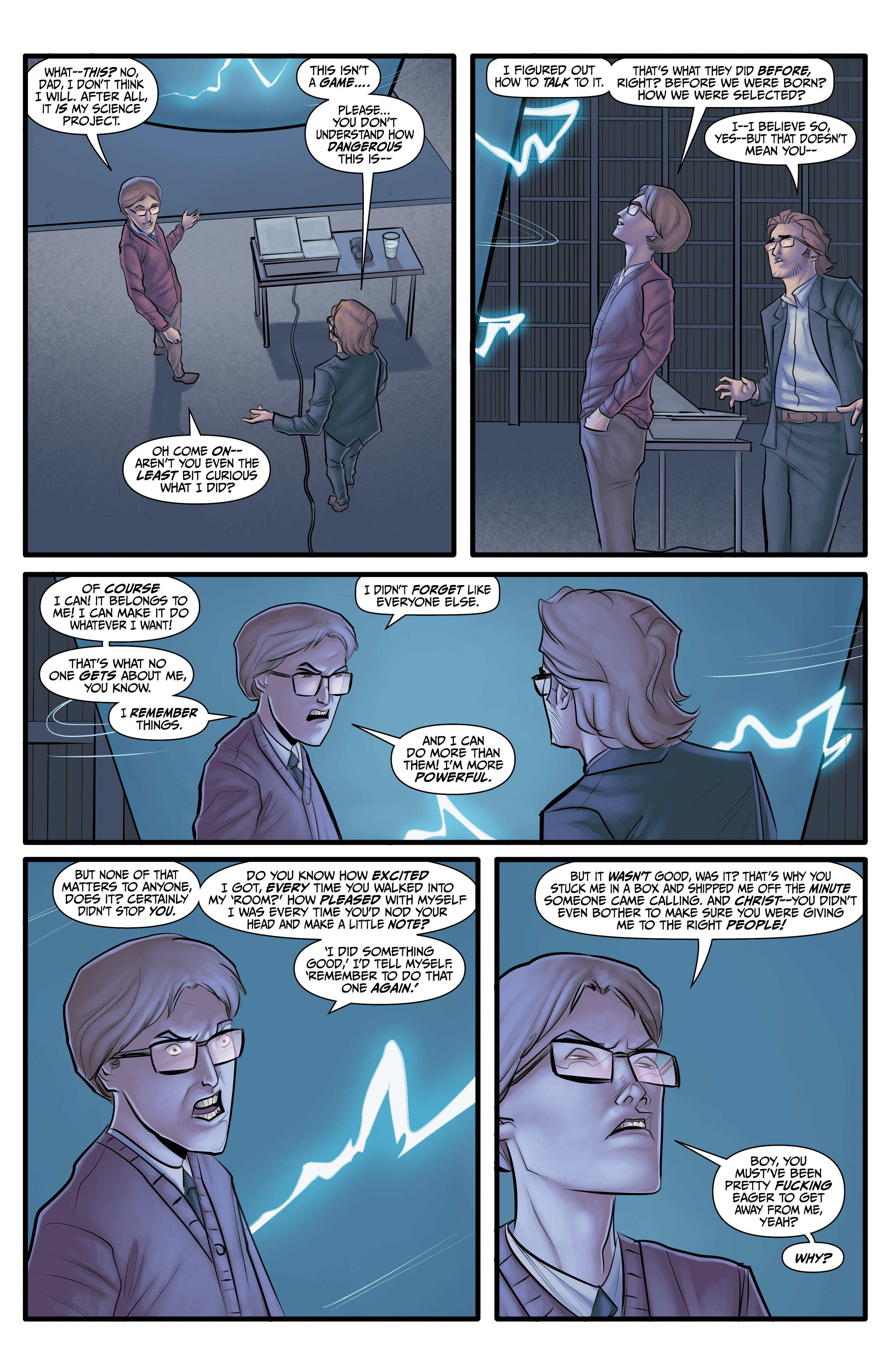 Read online Morning Glories comic -  Issue #50 - 50