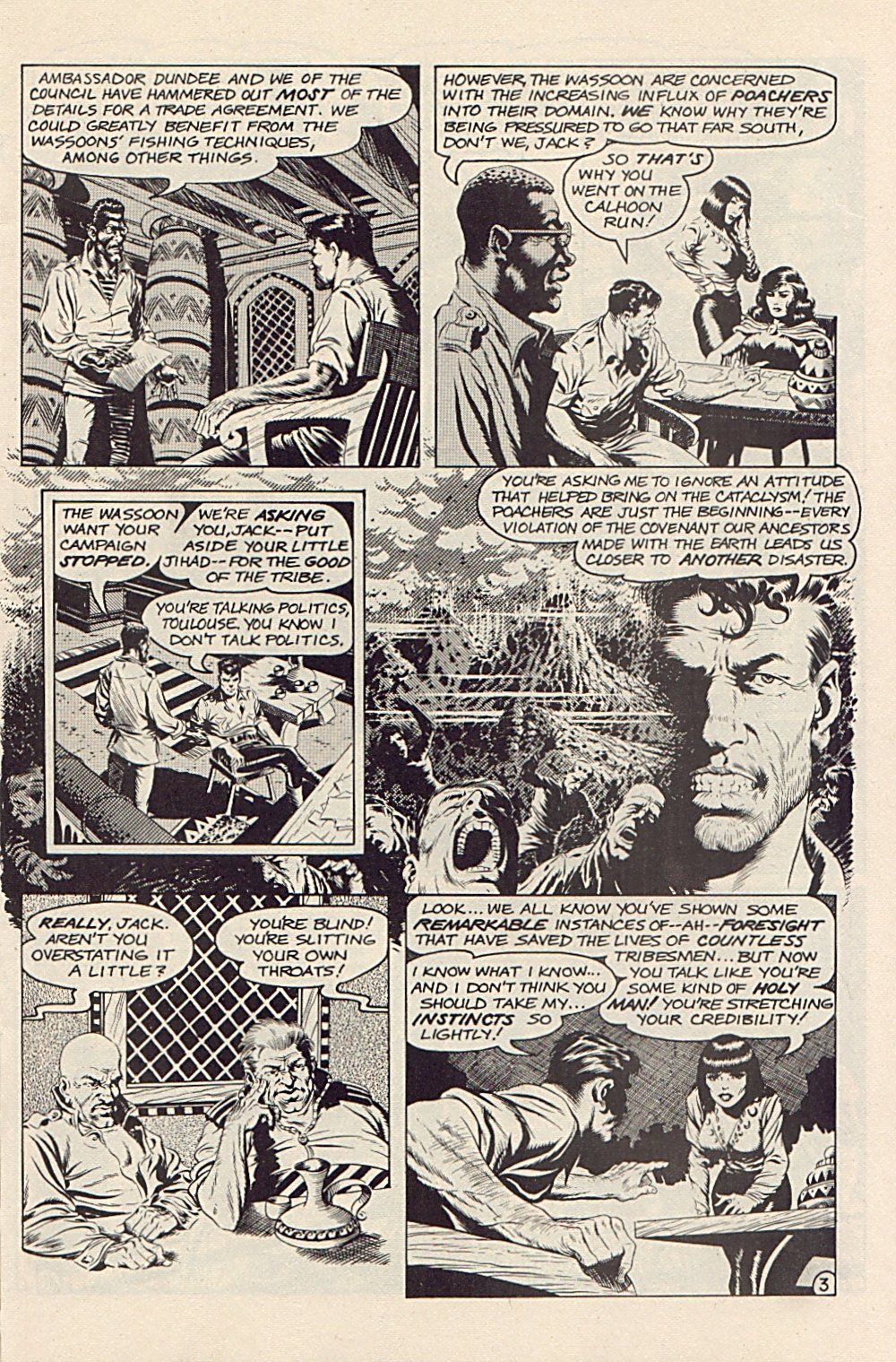 Read online Xenozoic Tales comic -  Issue #3 - 6