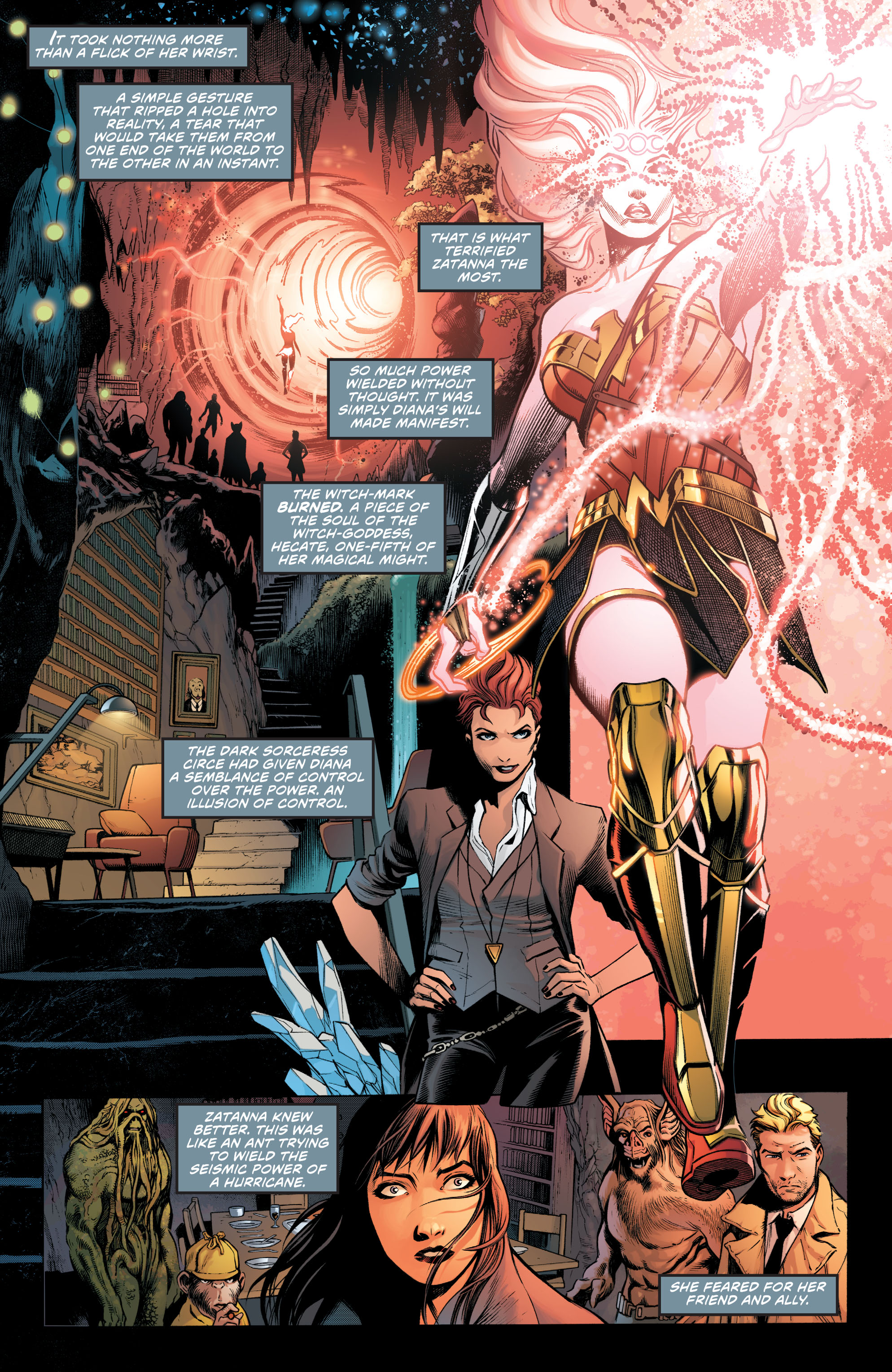 Read online Wonder Woman and Justice League Dark: The Witching Hour comic -  Issue # _TPB - 62