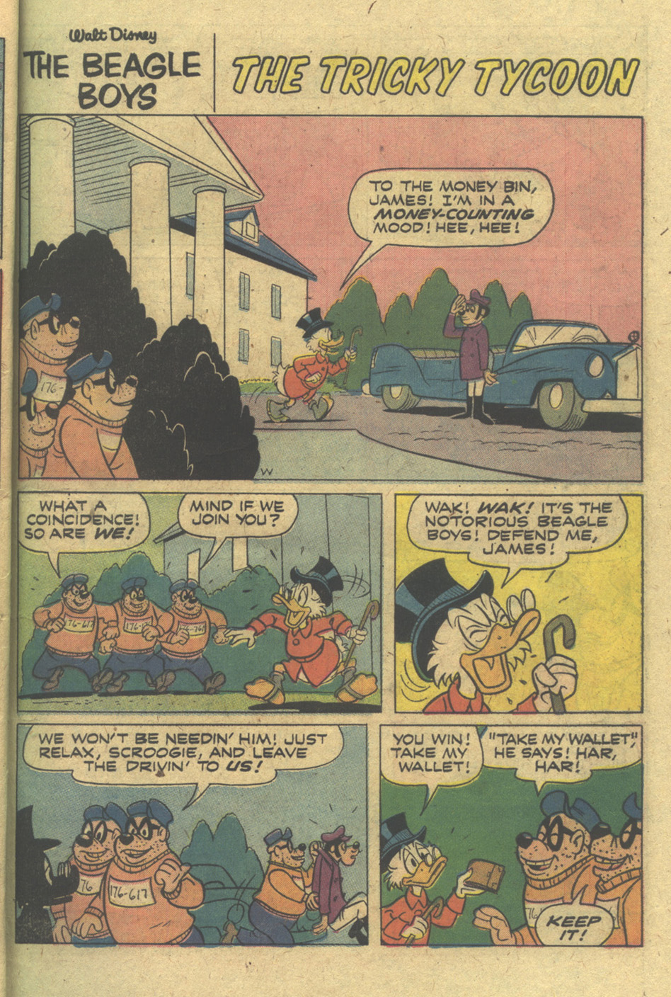 Read online Walt Disney THE BEAGLE BOYS comic -  Issue #25 - 27