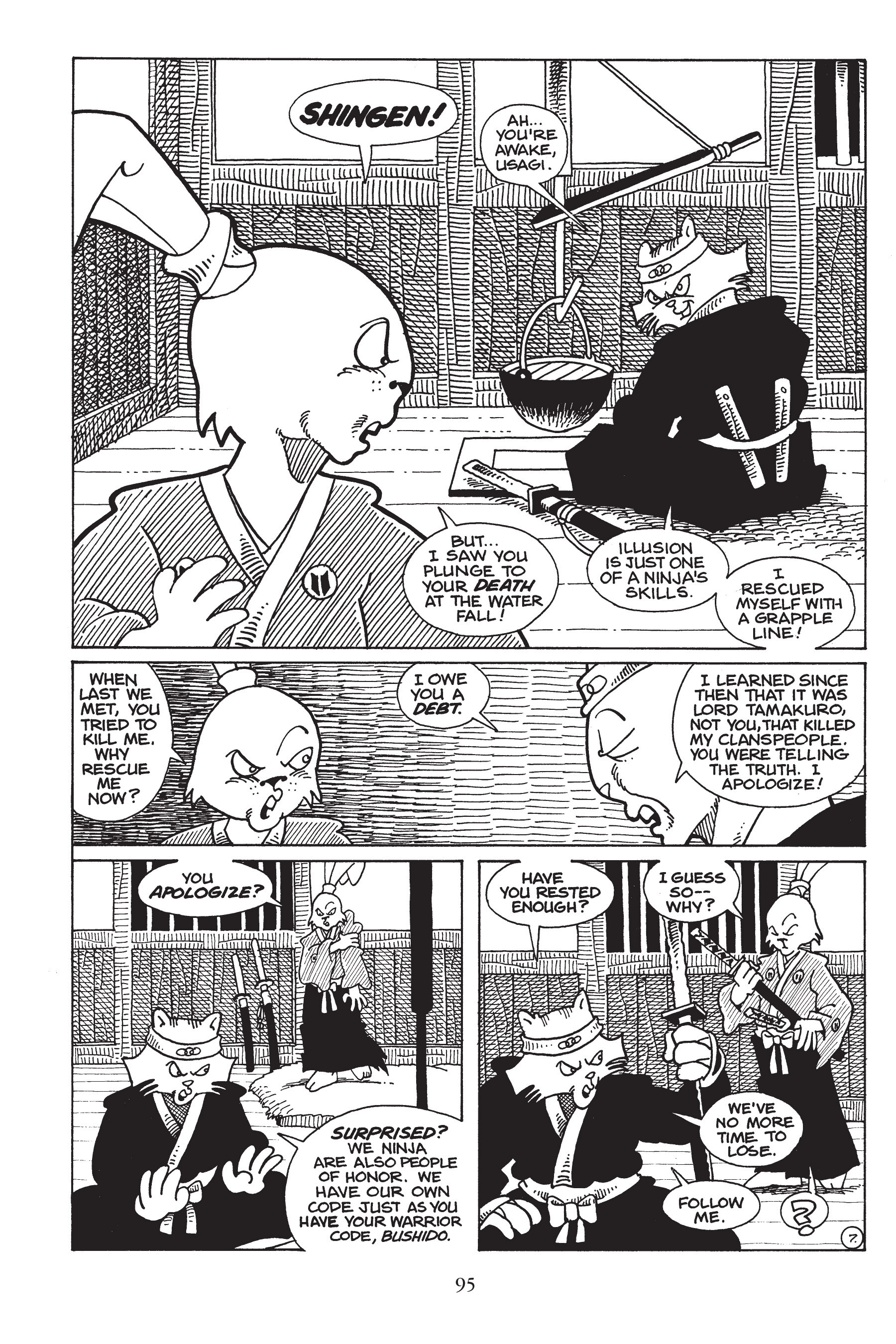 Read online Usagi Yojimbo (1987) comic -  Issue # _TPB 4 - 94