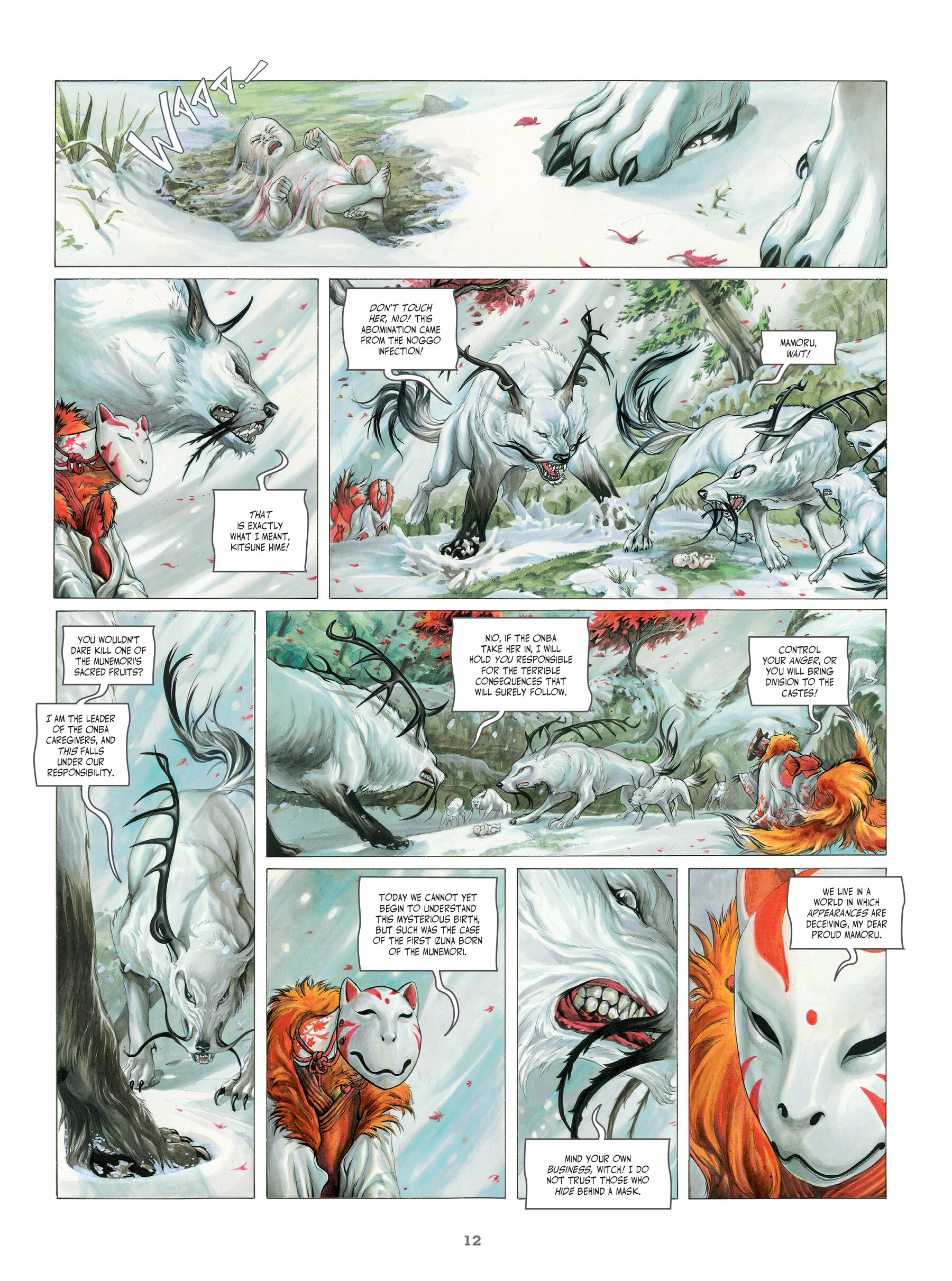 Read online Legends of the Pierced Veil: Izuna comic -  Issue # TPB (Part 1) - 13