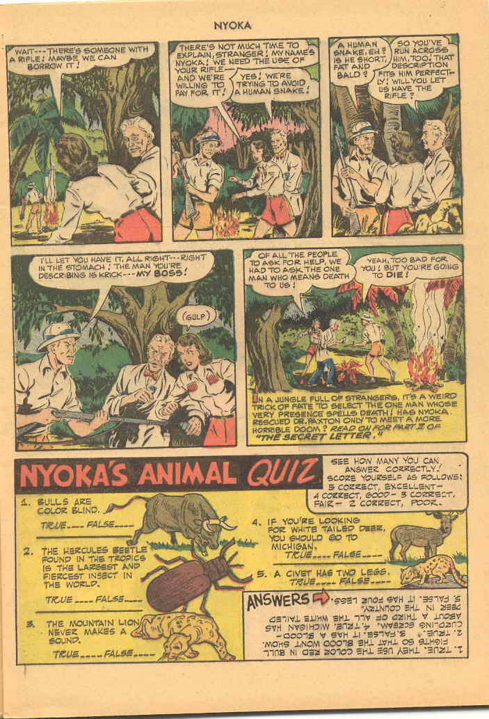 Read online Nyoka the Jungle Girl (1945) comic -  Issue #43 - 9
