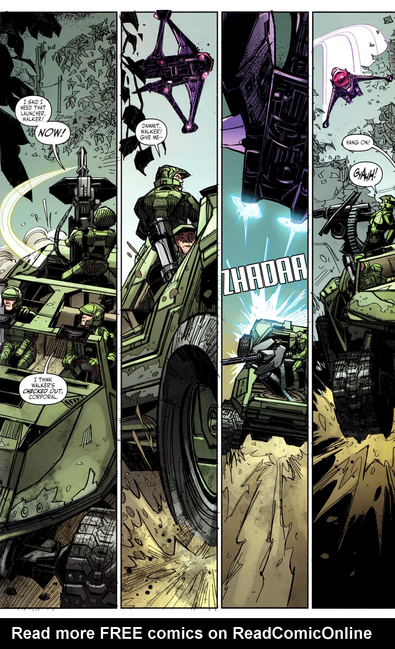 Read online Halo: Fall Of Reach - Covenant comic -  Issue #2 - 21