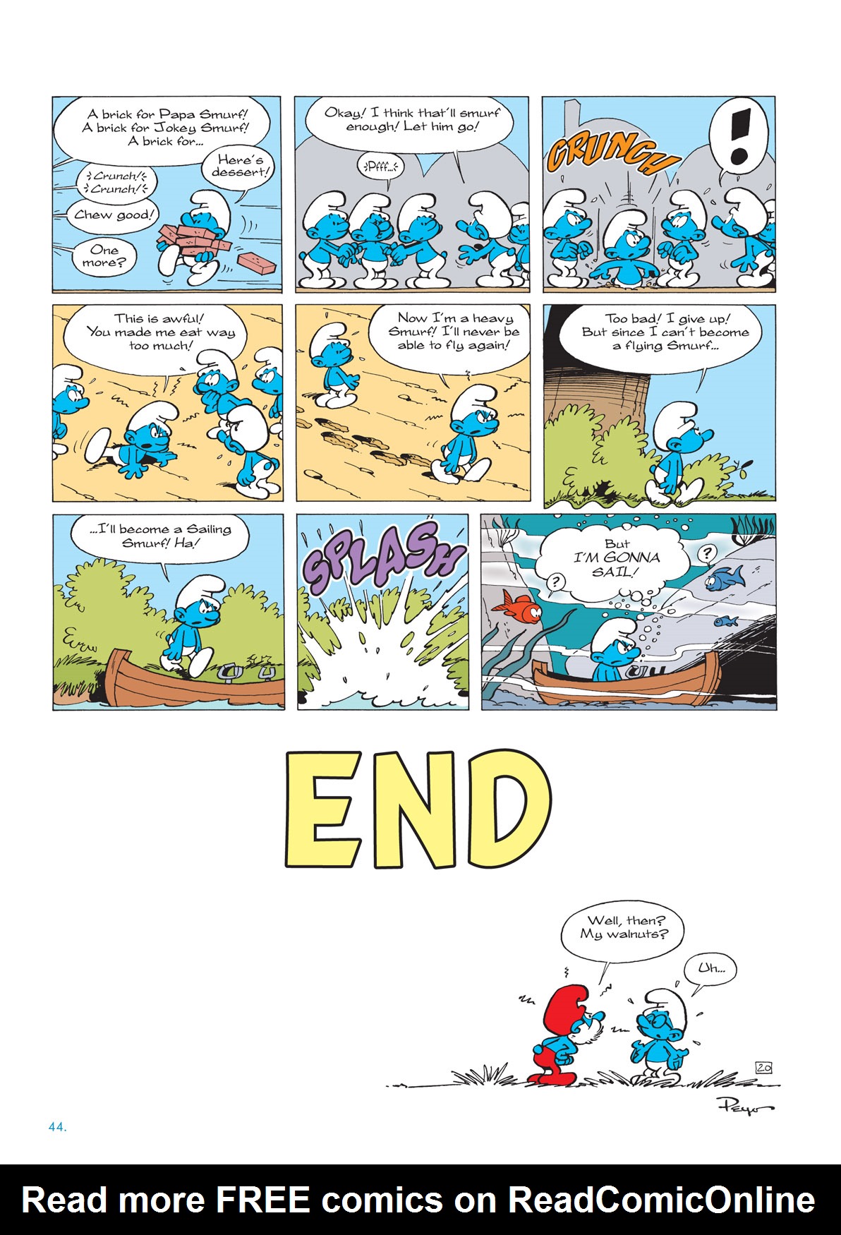 Read online The Smurfs comic -  Issue #1 - 44