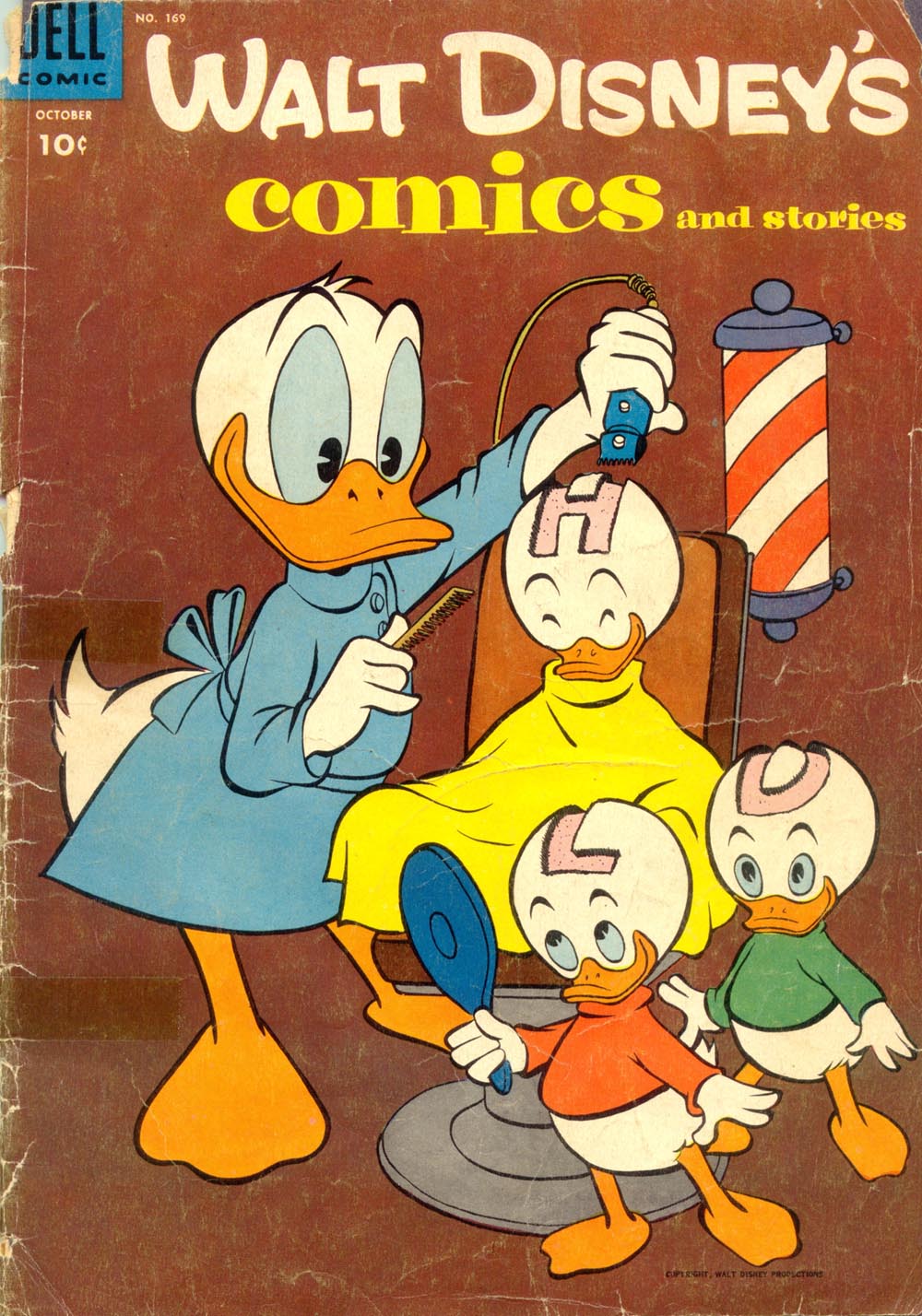 Read online Walt Disney's Comics and Stories comic -  Issue #169 - 1