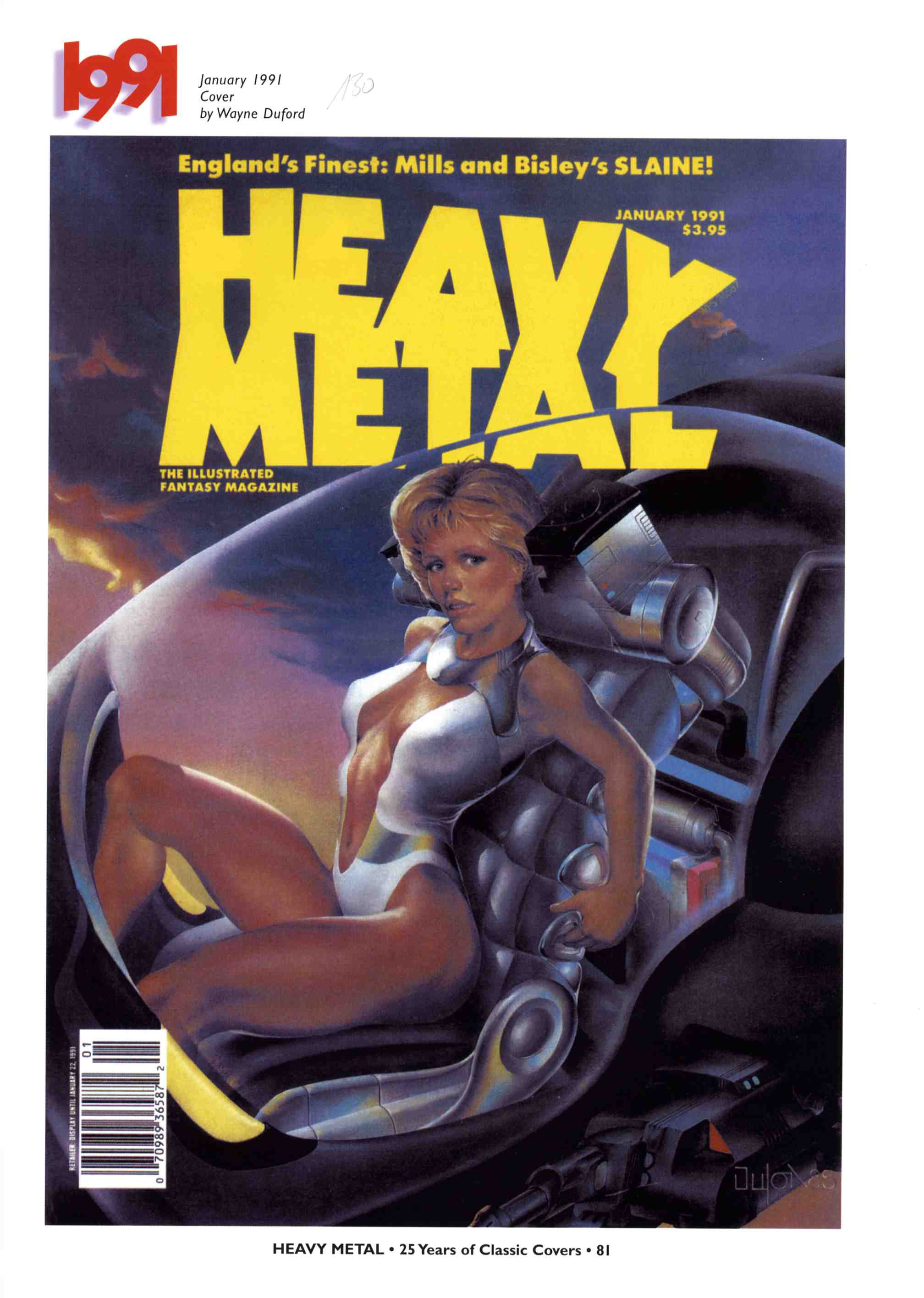 Read online Heavy Metal: 25 Years of Classic Covers comic -  Issue # TPB - 87