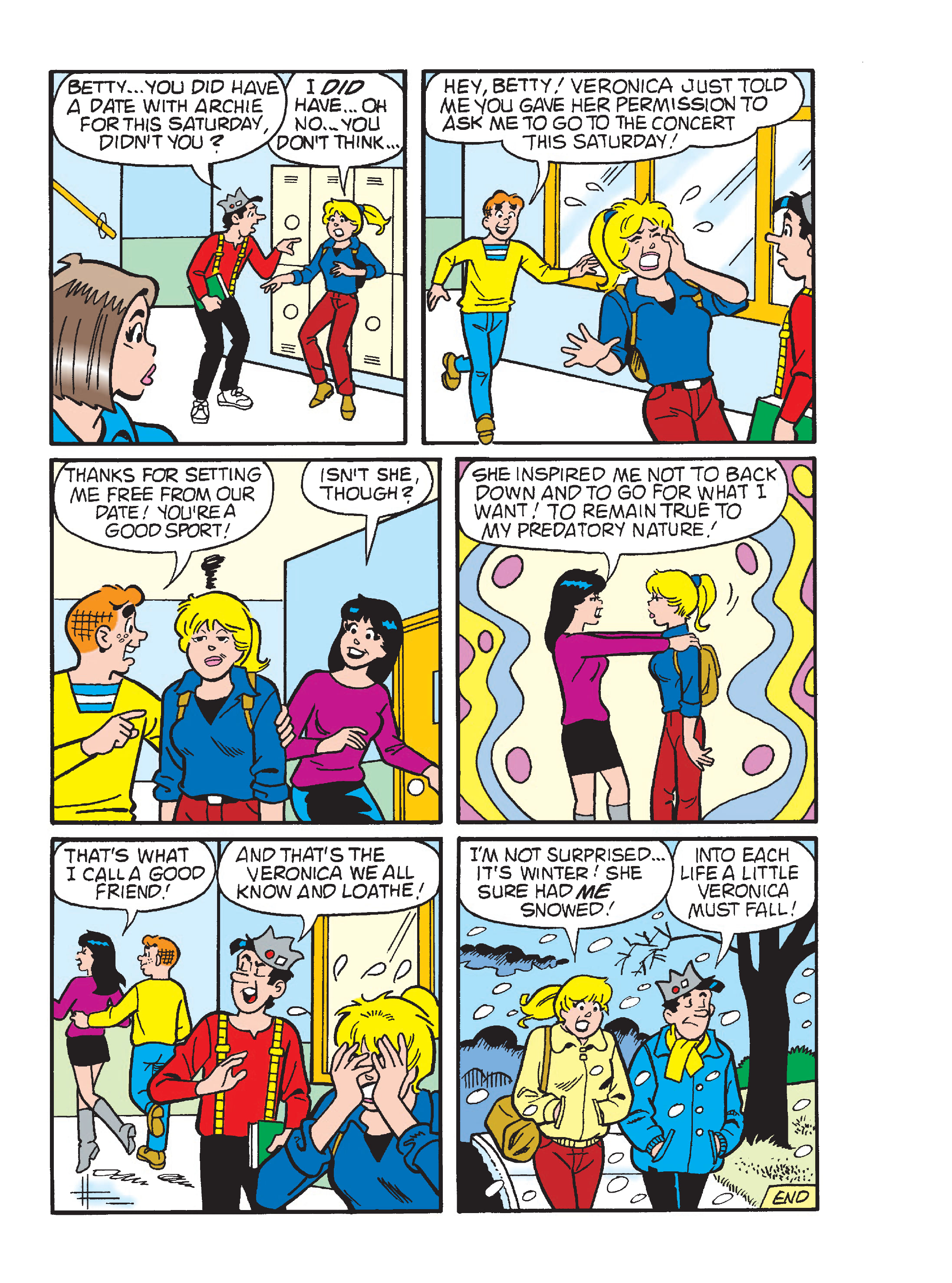 Read online World of Betty & Veronica Digest comic -  Issue #1 - 178