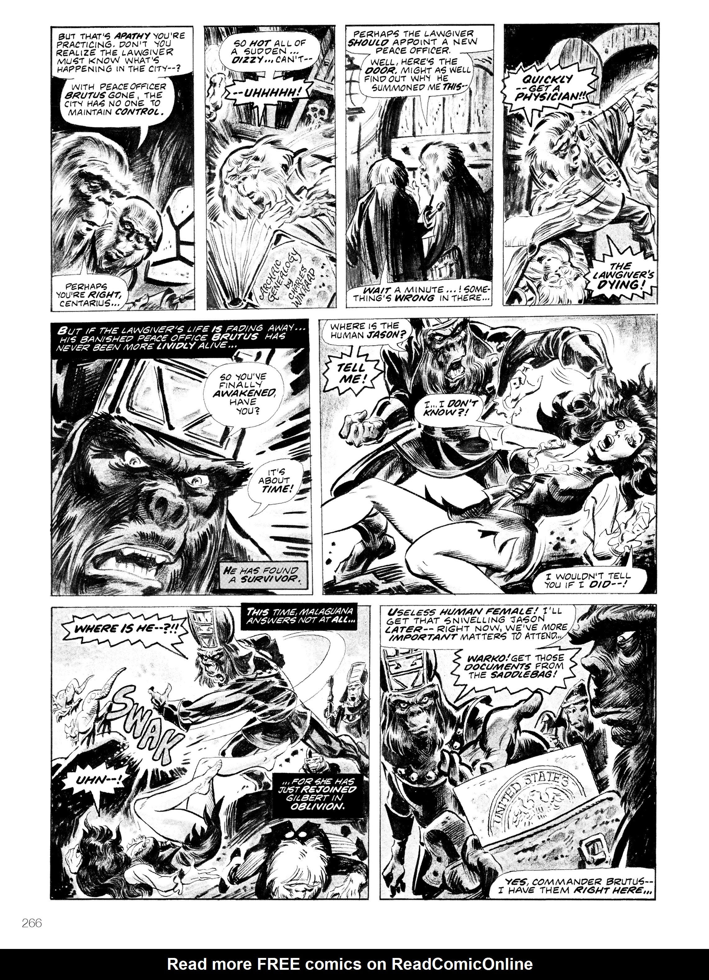 Read online Planet of the Apes: Archive comic -  Issue # TPB 1 (Part 3) - 62