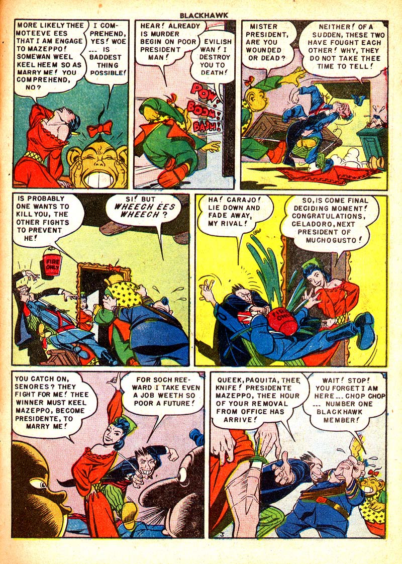 Read online Blackhawk (1957) comic -  Issue #32 - 13