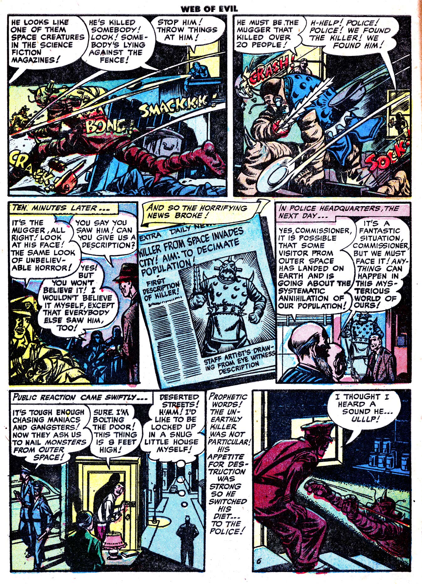 Read online Web of Evil comic -  Issue #3 - 8