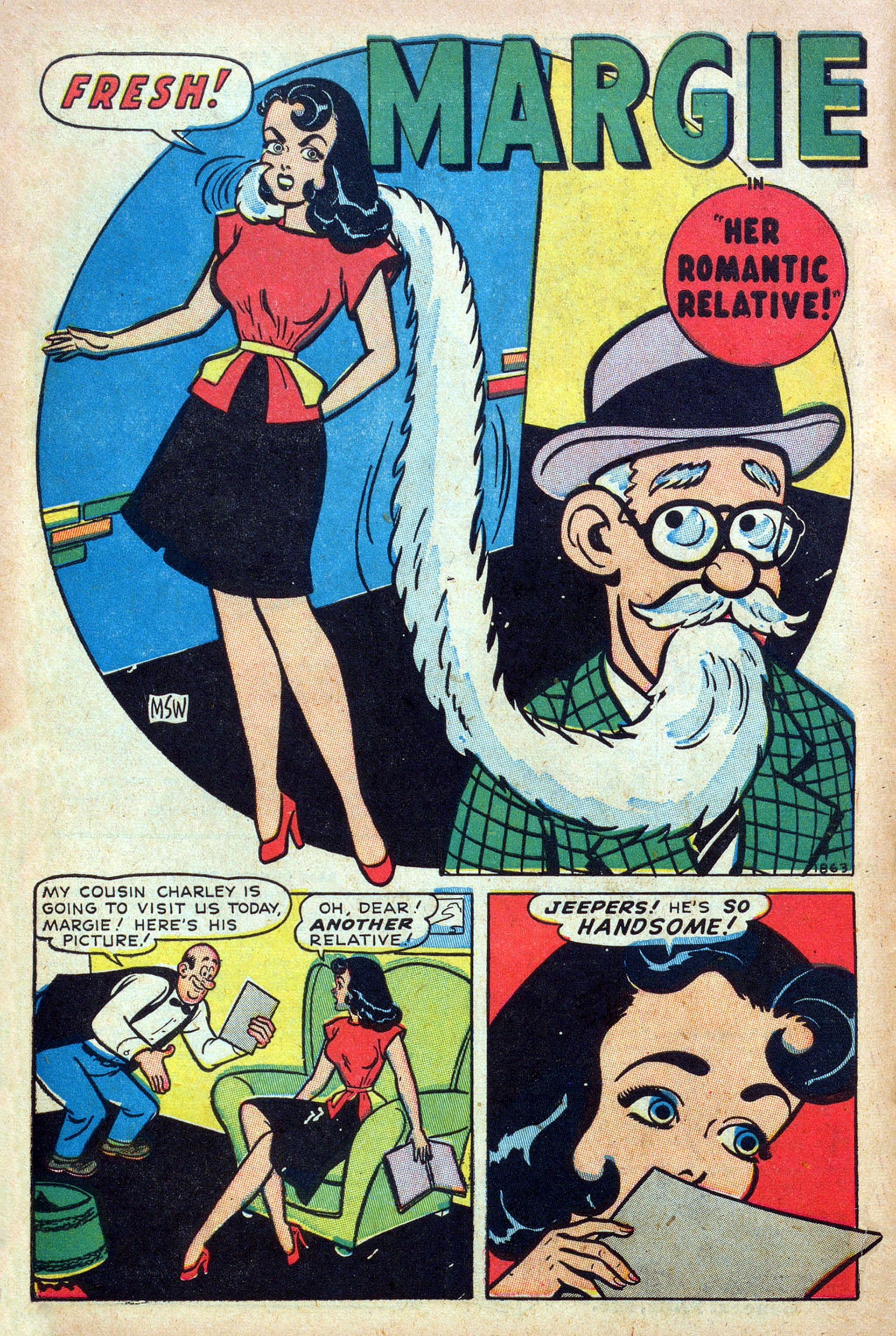 Read online Margie Comics comic -  Issue #39 - 11