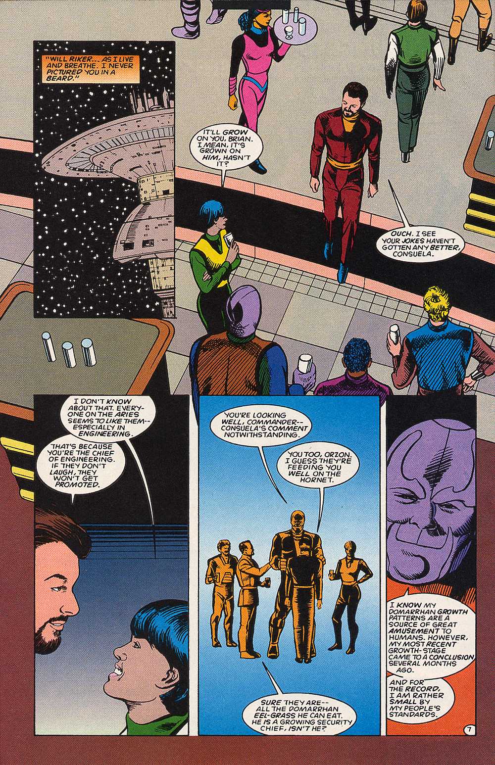 Read online Star Trek: The Next Generation (1989) comic -  Issue #67 - 8