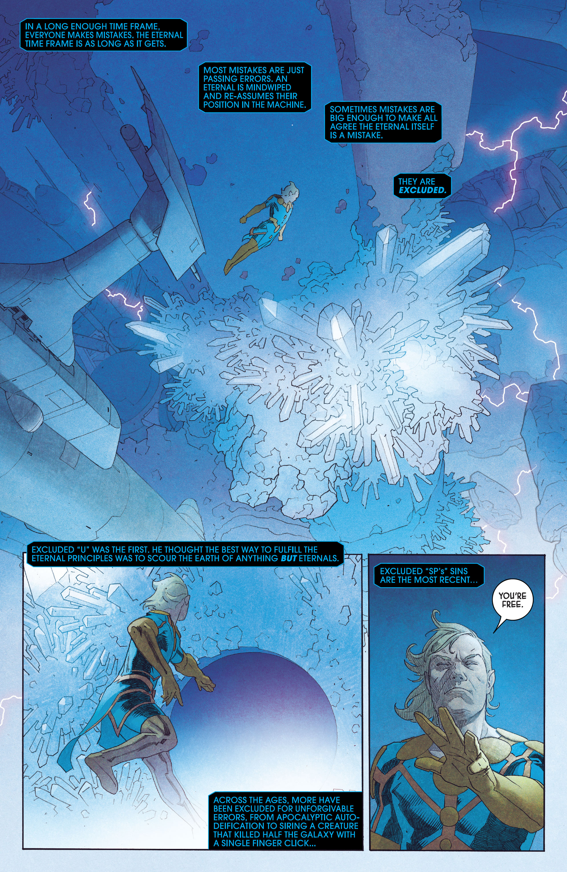 Read online Eternals (2021) comic -  Issue #1 - 8