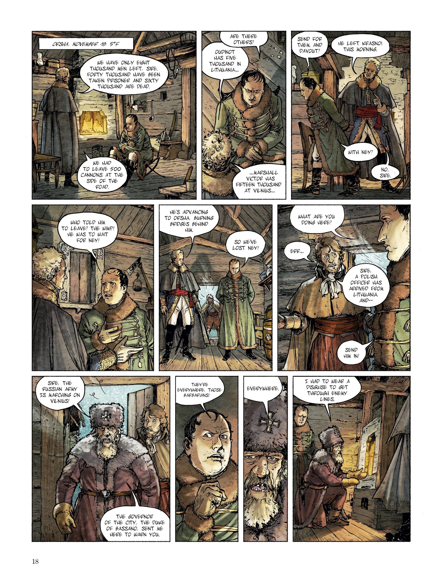 Read online Berezina comic -  Issue #3 - 20