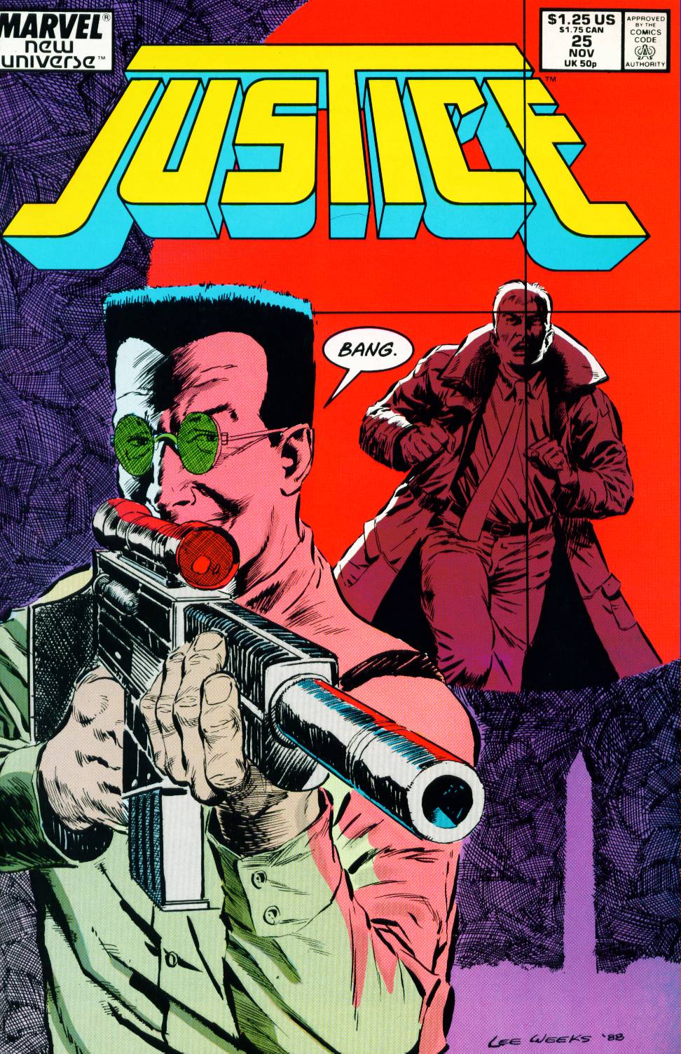 Read online Justice (1986) comic -  Issue #25 - 1