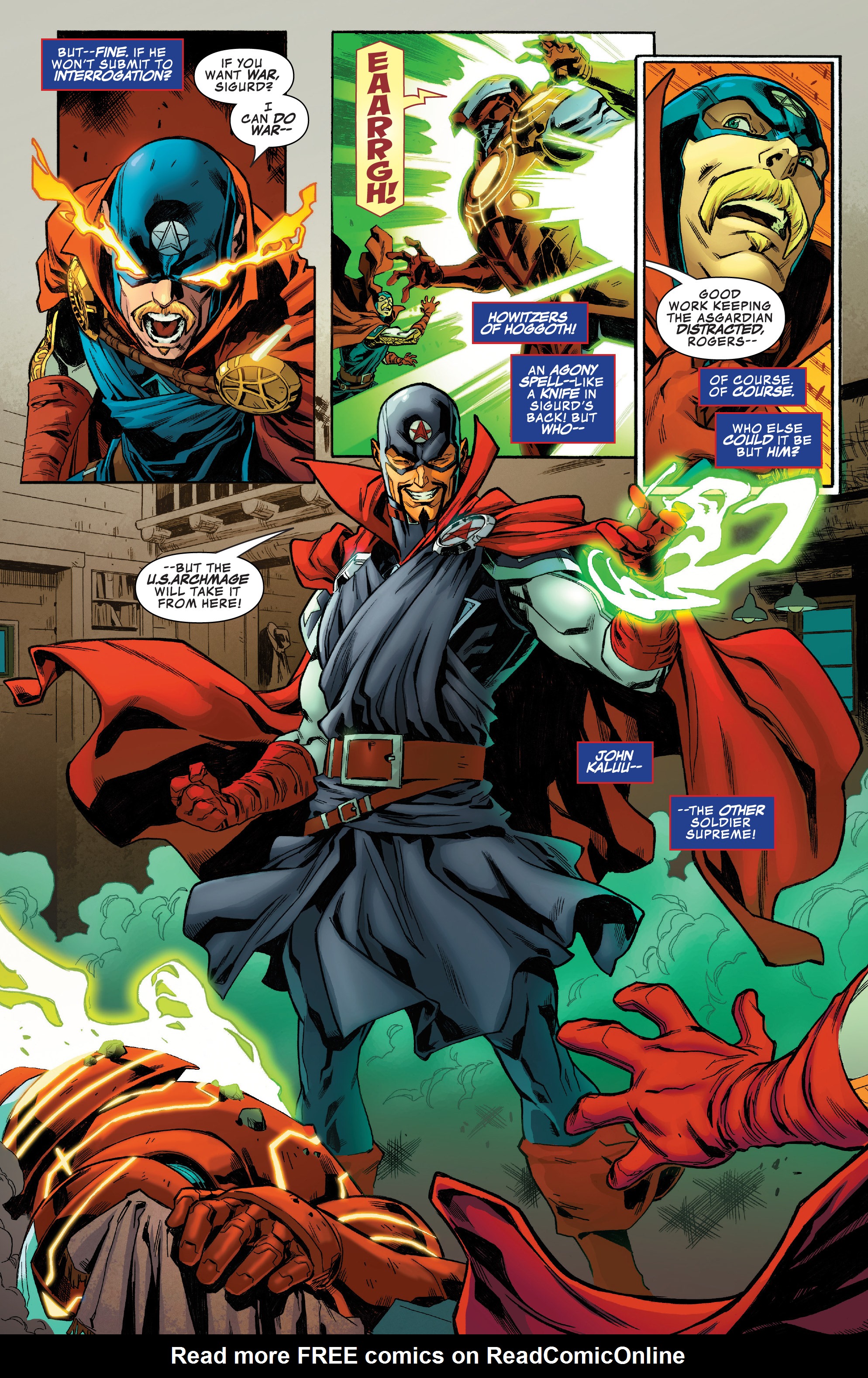 Read online Secret Warps: Soldier Supreme Annual comic -  Issue # Full - 16