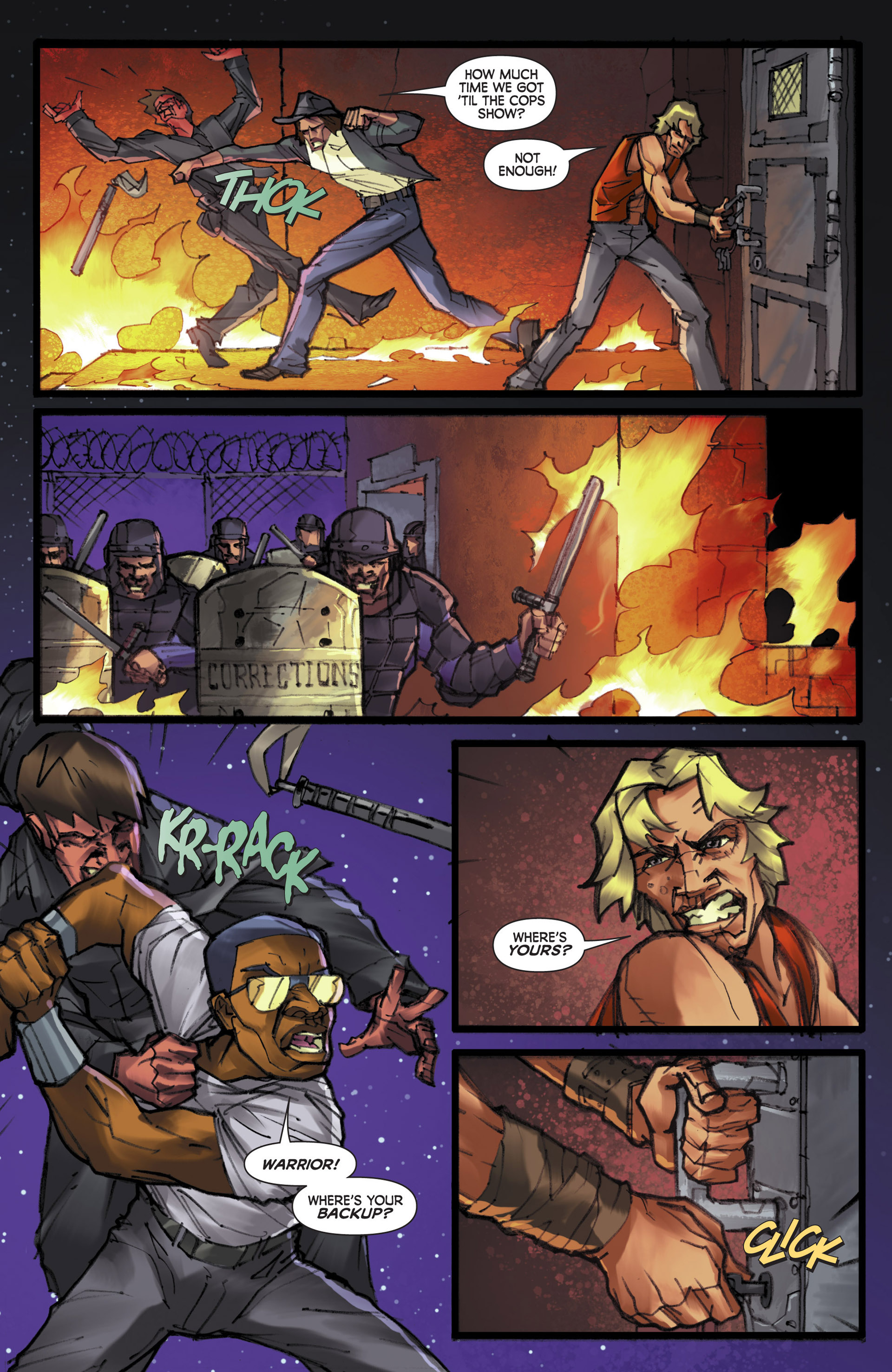 Read online The Warriors: Jailbreak comic -  Issue #3 - 22