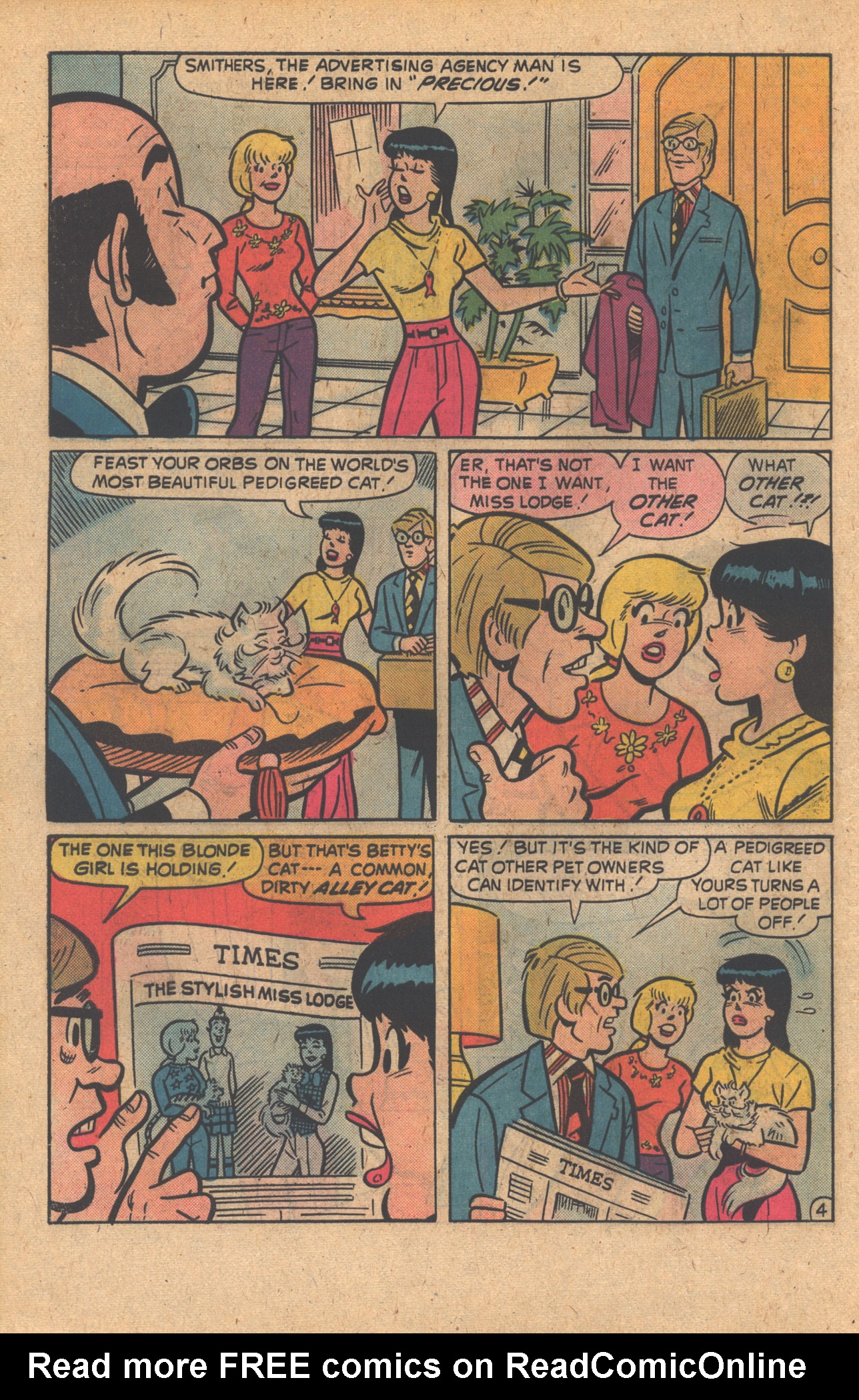 Read online Archie Giant Series Magazine comic -  Issue #234 - 6