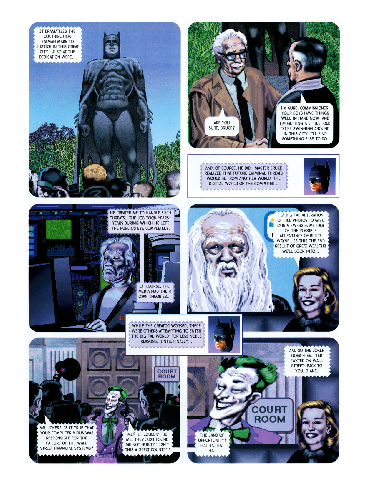 Read online Batman: Digital Justice comic -  Issue # TPB - 71