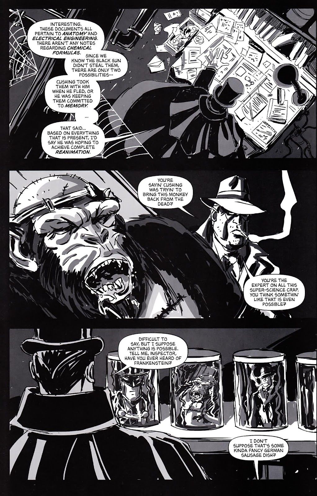 Return of the Monsters: Phantom Detective vs Frankenstein issue Full - Page 15
