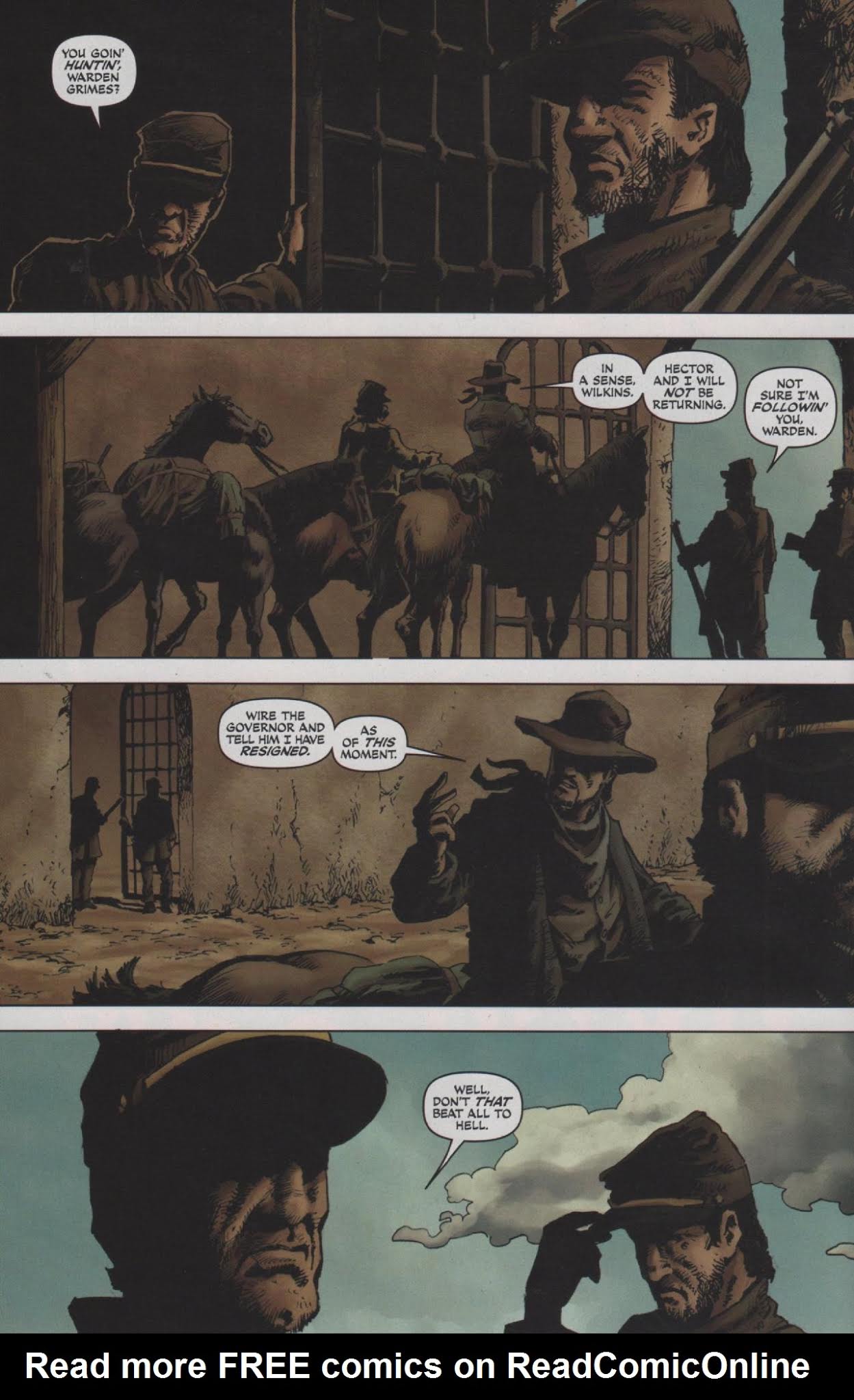 Read online The Good, the Bad and the Ugly comic -  Issue #7 - 10