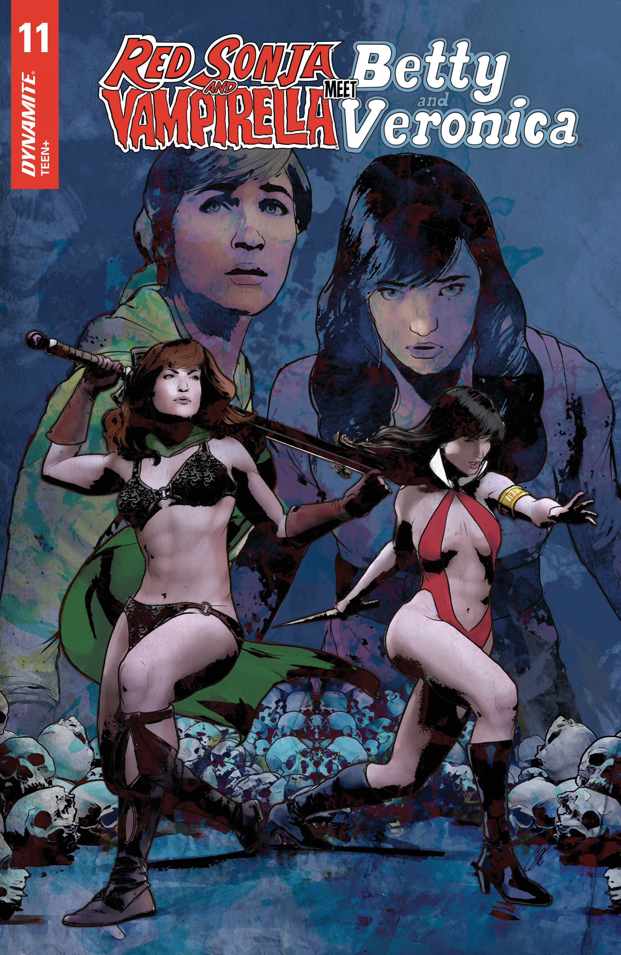 Read online Red Sonja and Vampirella Meet Betty and Veronica comic -  Issue #11 - 5