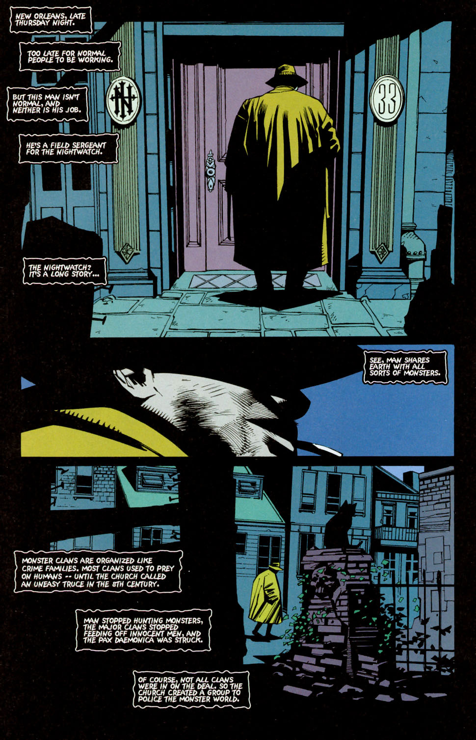 Read online Nightfall: The Black Chronicles comic -  Issue #1 - 2