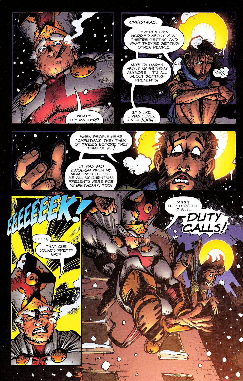Read online Battle Pope comic -  Issue #11 - 12