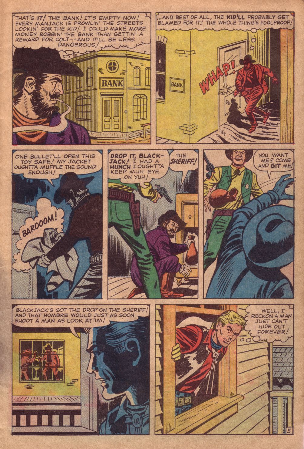 Read online Gunsmoke Western comic -  Issue #67 - 7