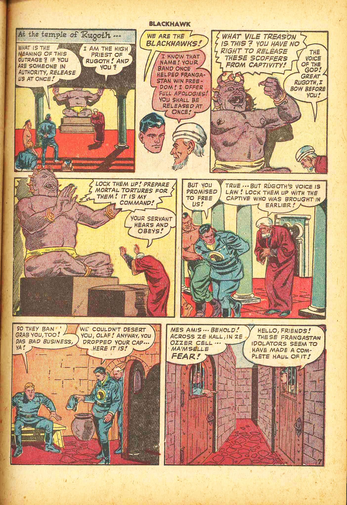 Read online Blackhawk (1957) comic -  Issue #20 - 10