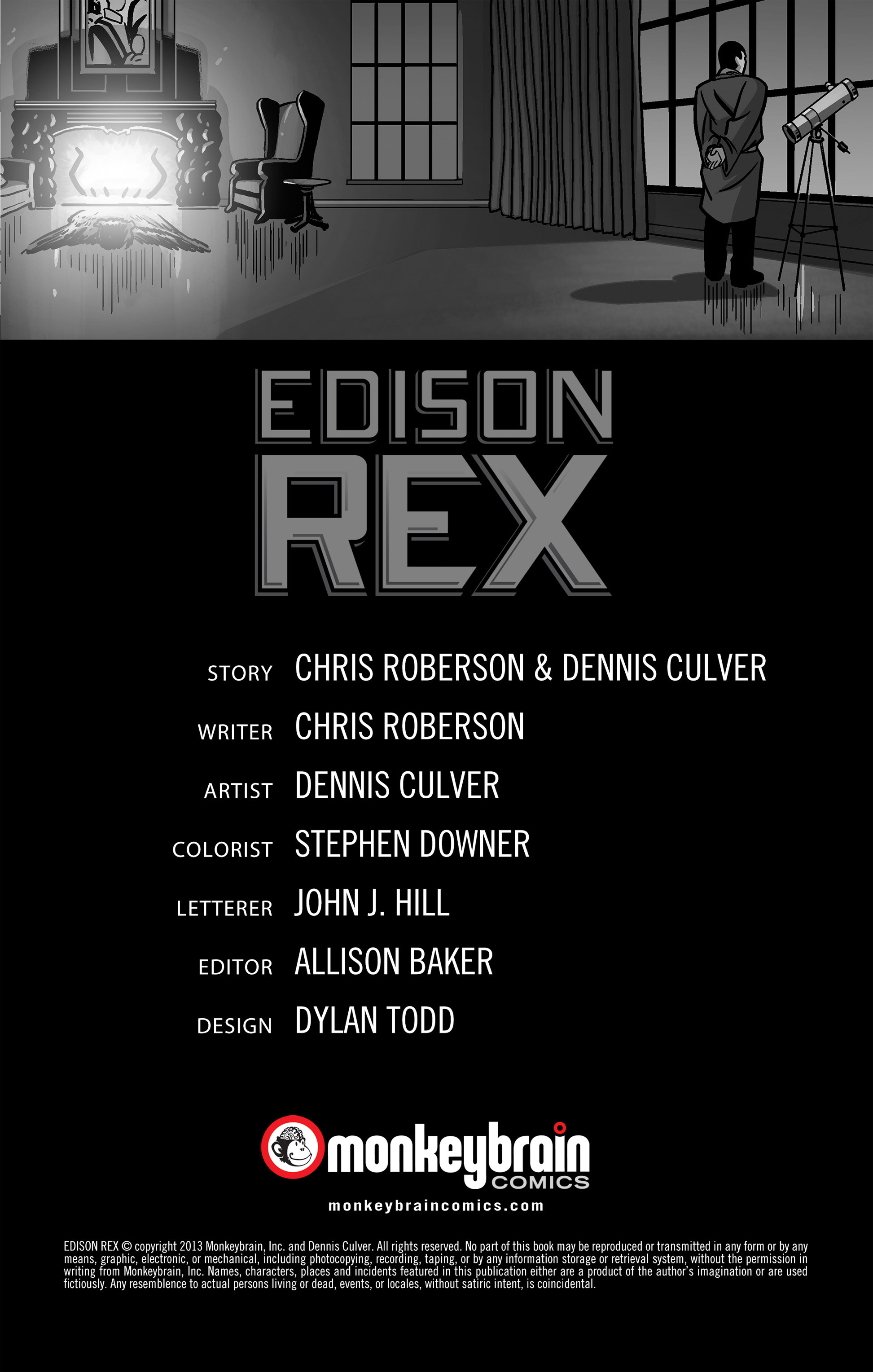 Read online Edison Rex comic -  Issue #11 - 2