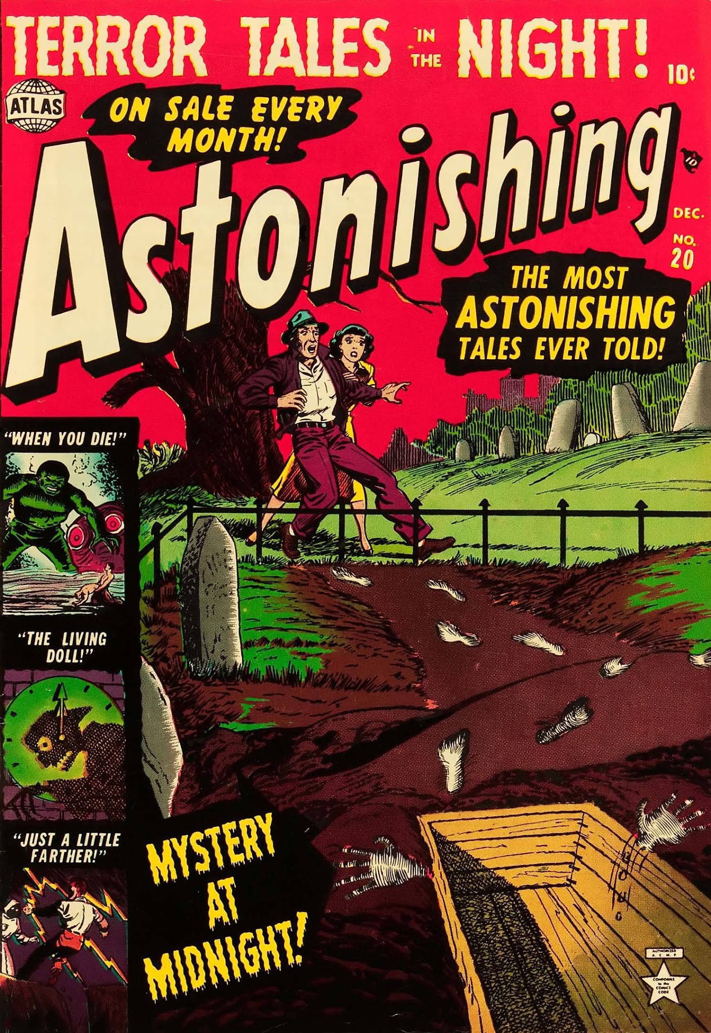 Read online Astonishing comic -  Issue #20 - 1