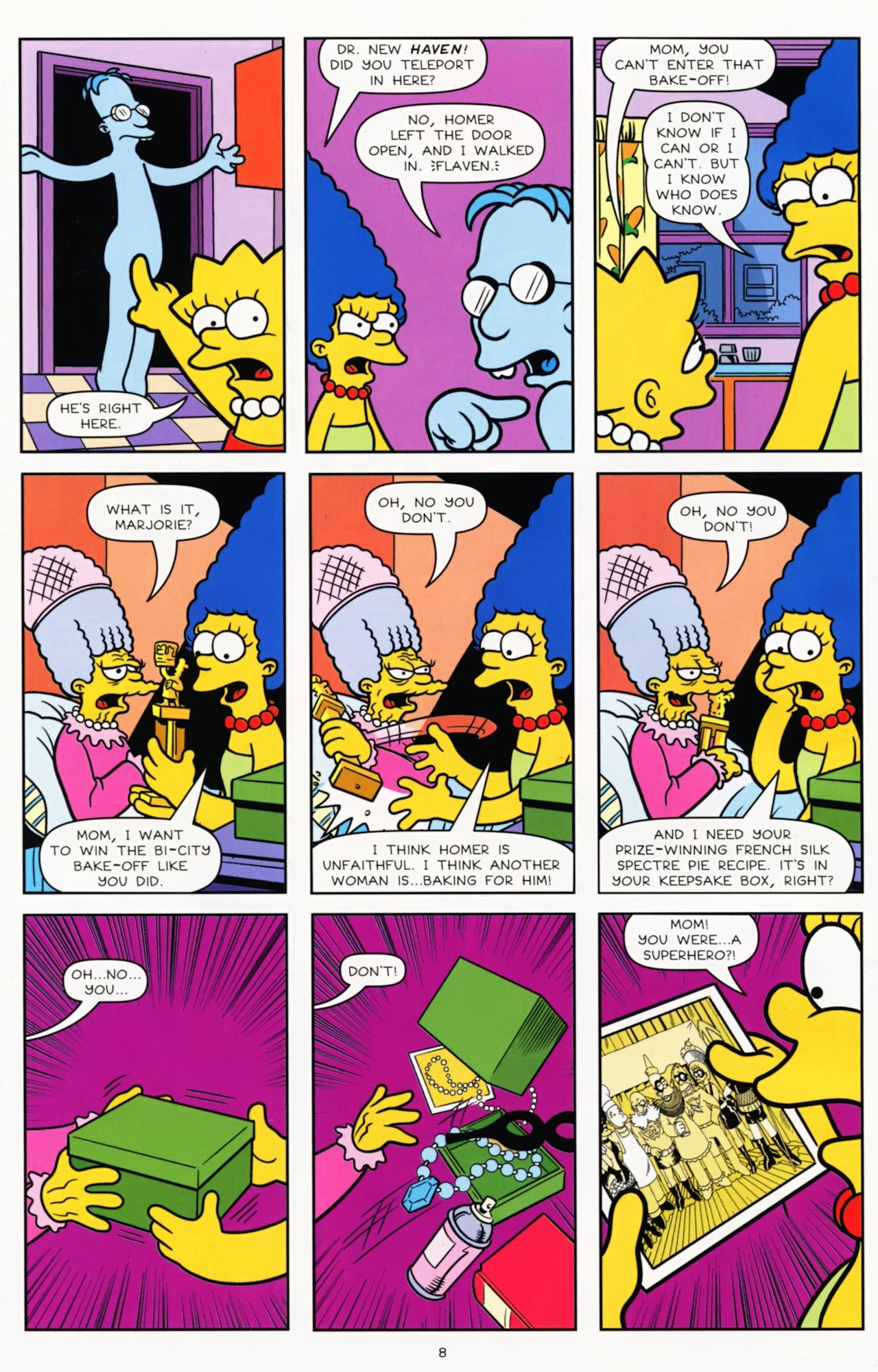 Read online Bongo Comics Presents Simpsons Super Spectacular comic -  Issue #13 - 10