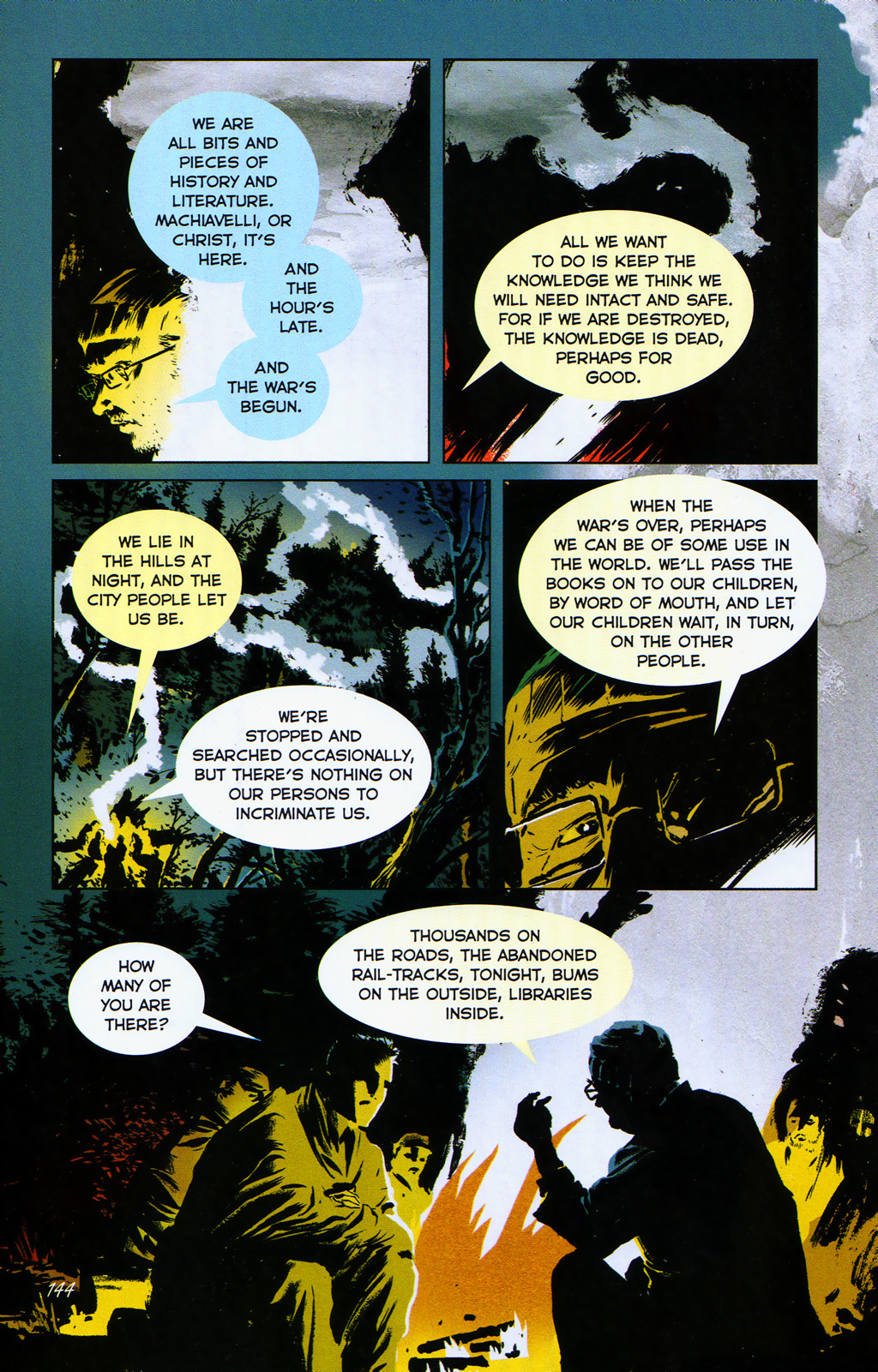 Read online Ray Bradbury's Fahrenheit 451: The Authorized Adaptation comic -  Issue # TPB - 153