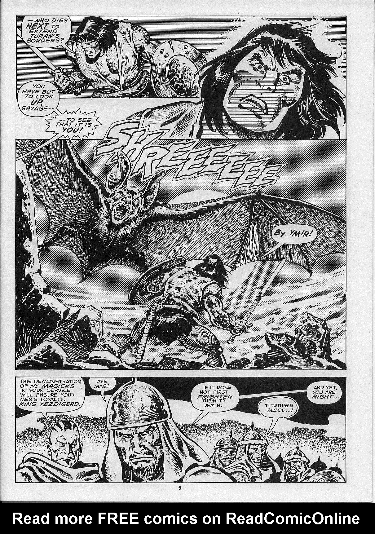 Read online The Savage Sword Of Conan comic -  Issue #200 - 7