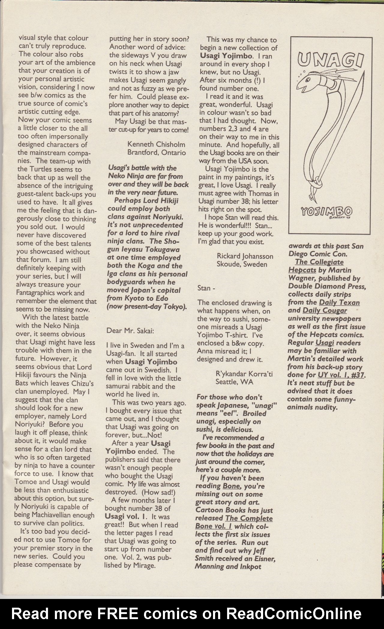 Read online Usagi Yojimbo (1993) comic -  Issue #5 - 33