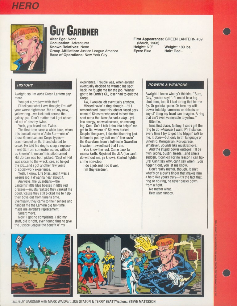 Read online Who's Who In The DC Universe Update 1993 comic -  Issue #2 - 20