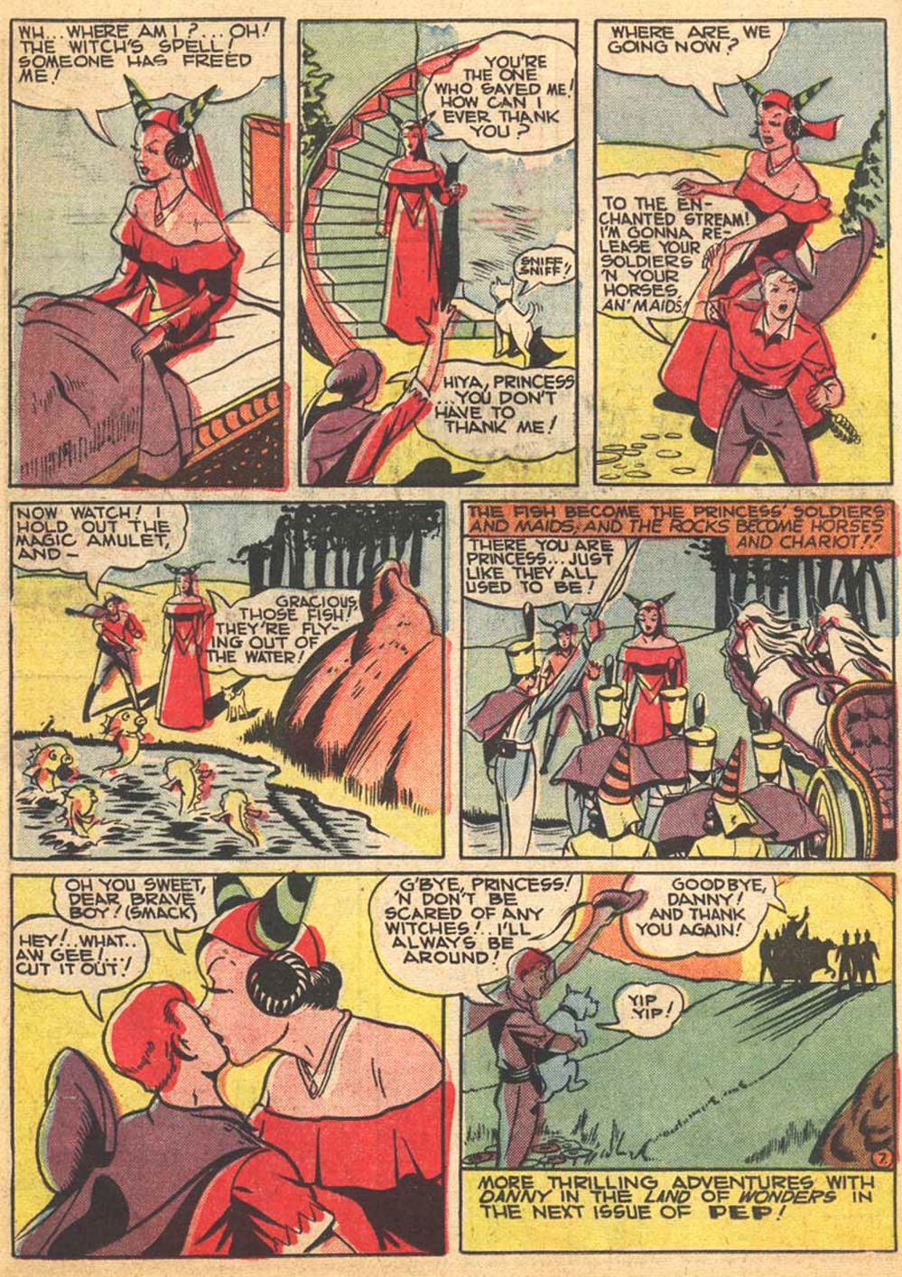 Read online Pep Comics comic -  Issue #13 - 22