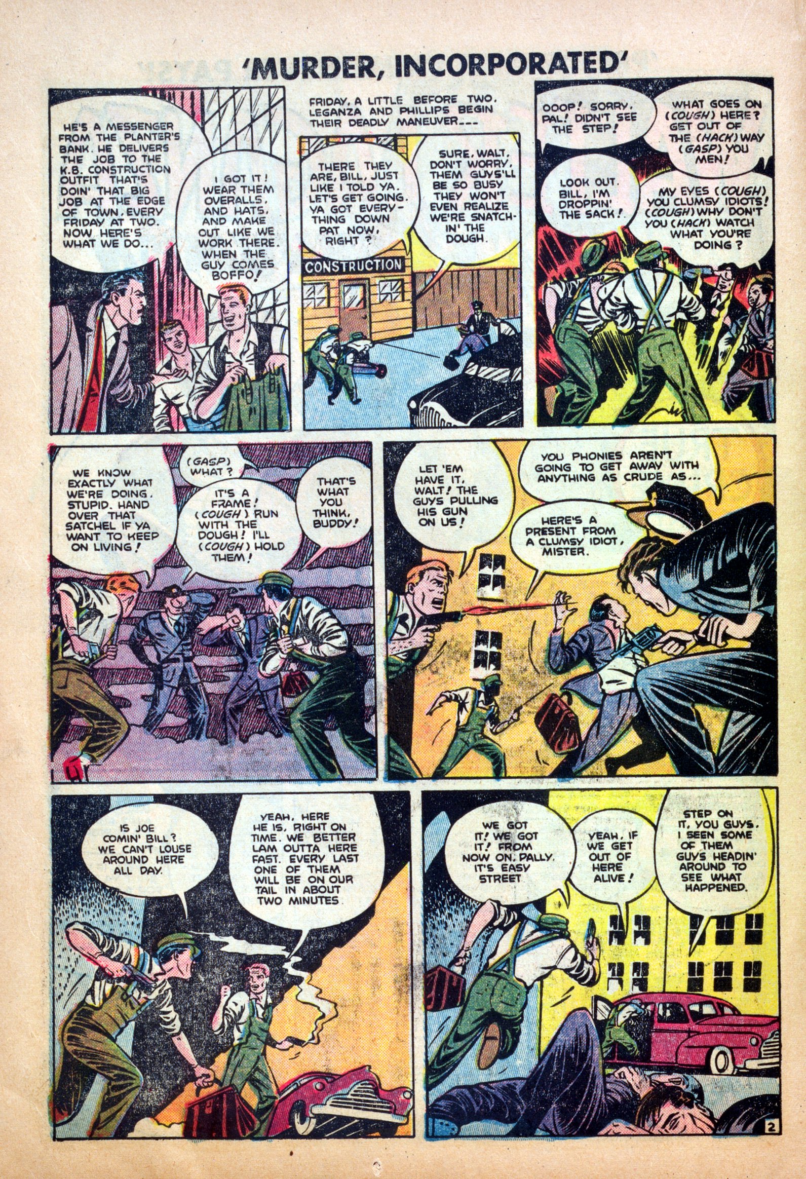 Read online Murder Incorporated (1948) comic -  Issue #7 - 14