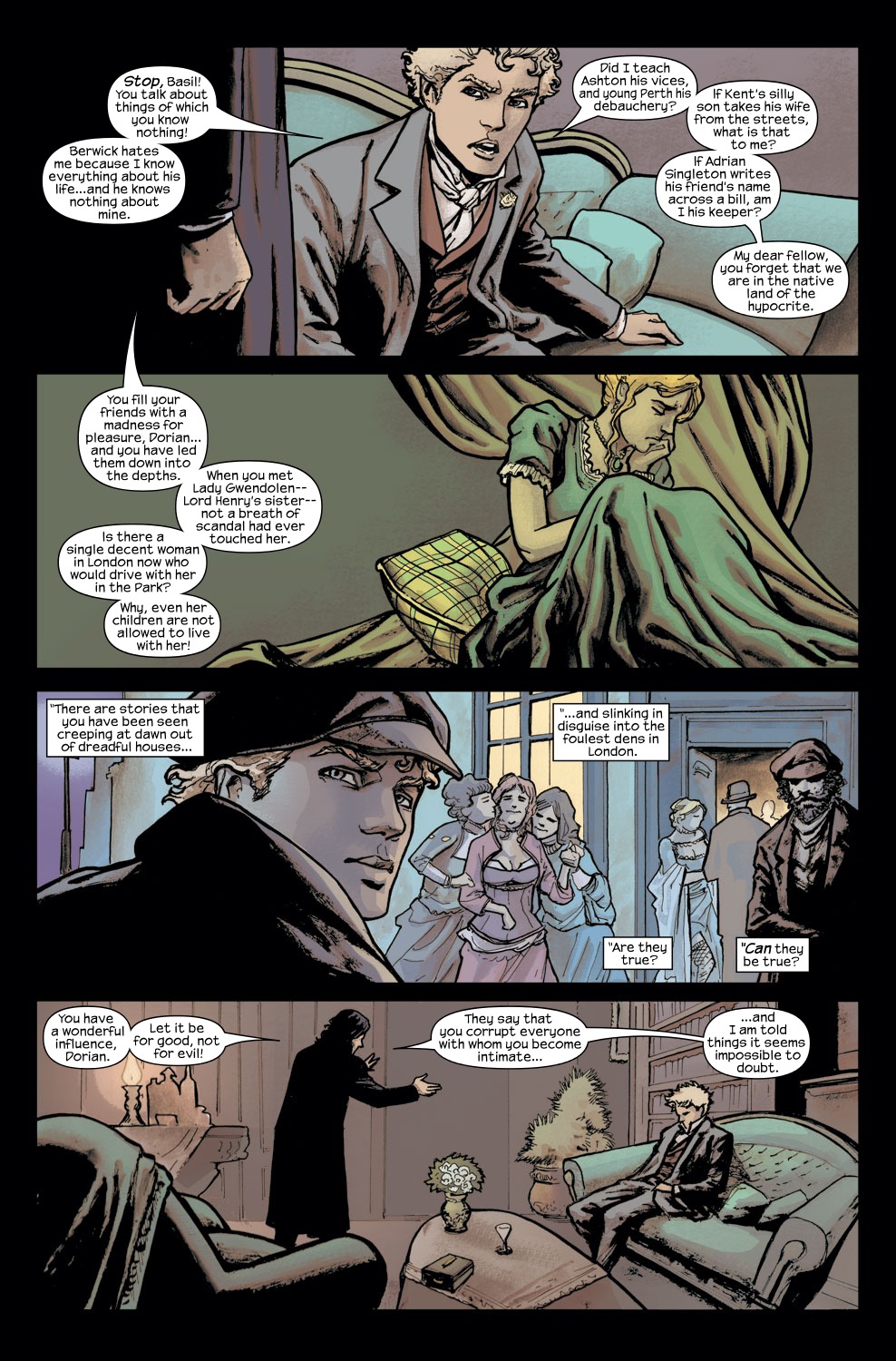 Read online Marvel Illustrated: The Picture of Dorian Gray comic -  Issue #3 - 21