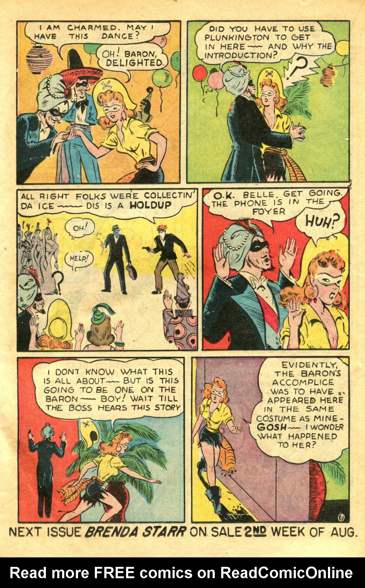 Read online Brenda Starr (1947) comic -  Issue #13 - 18