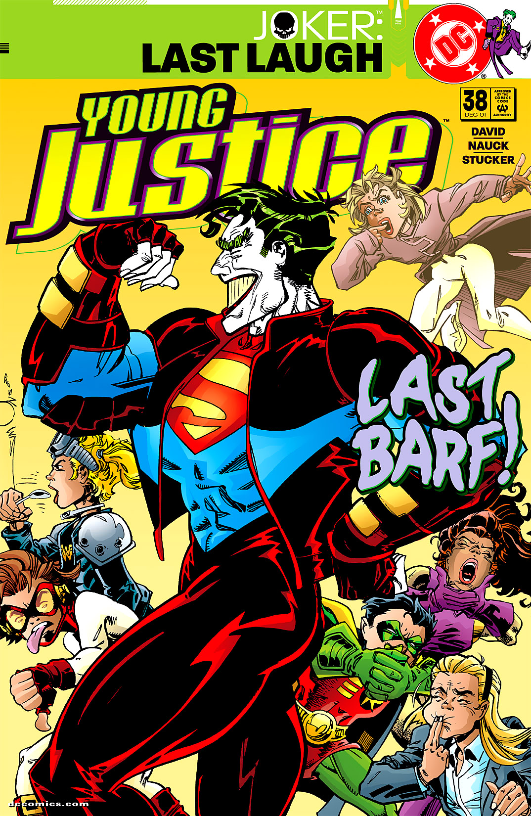 Read online Young Justice (1998) comic -  Issue #38 - 1