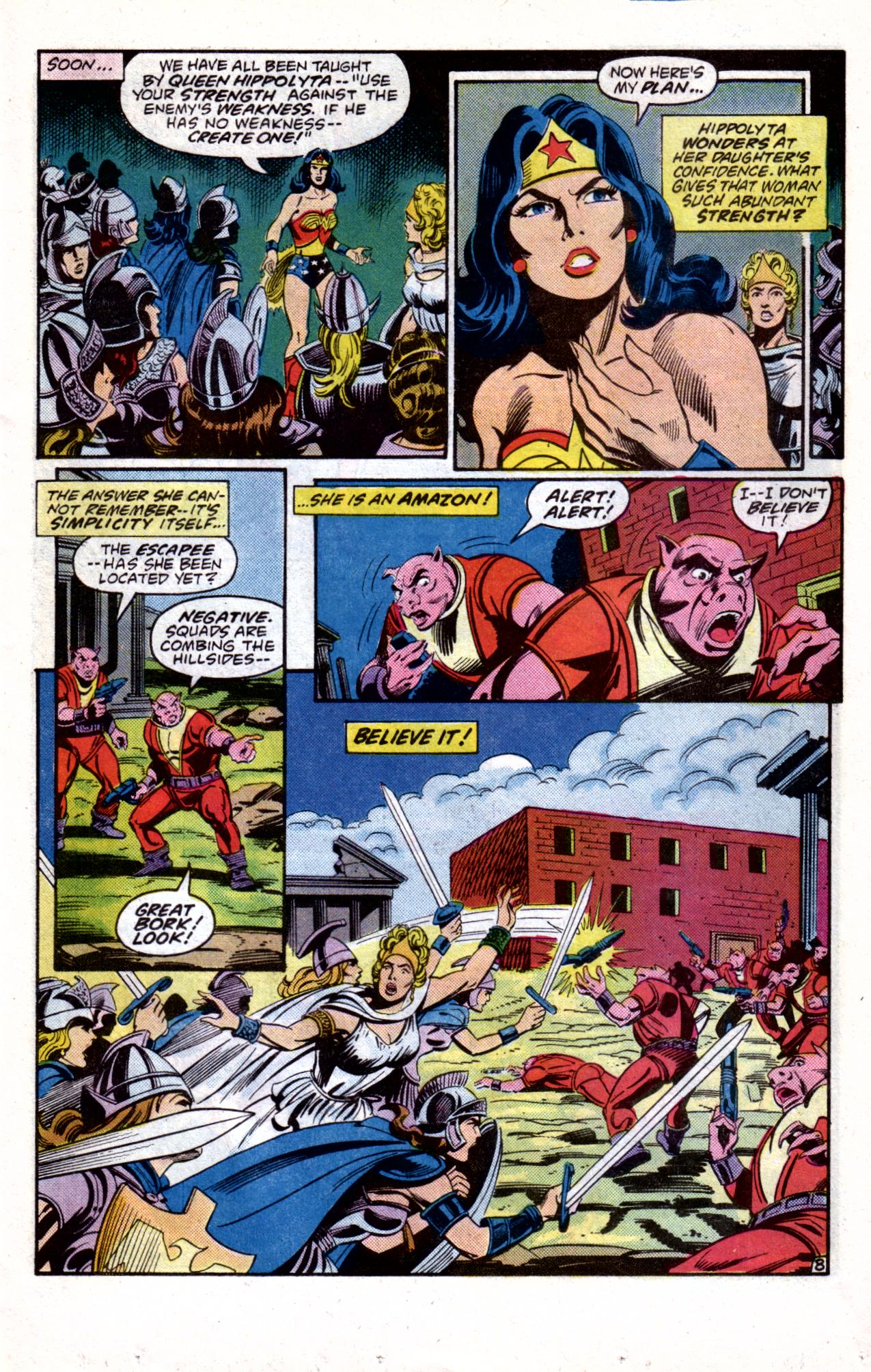 Read online Wonder Woman (1942) comic -  Issue #318 - 9