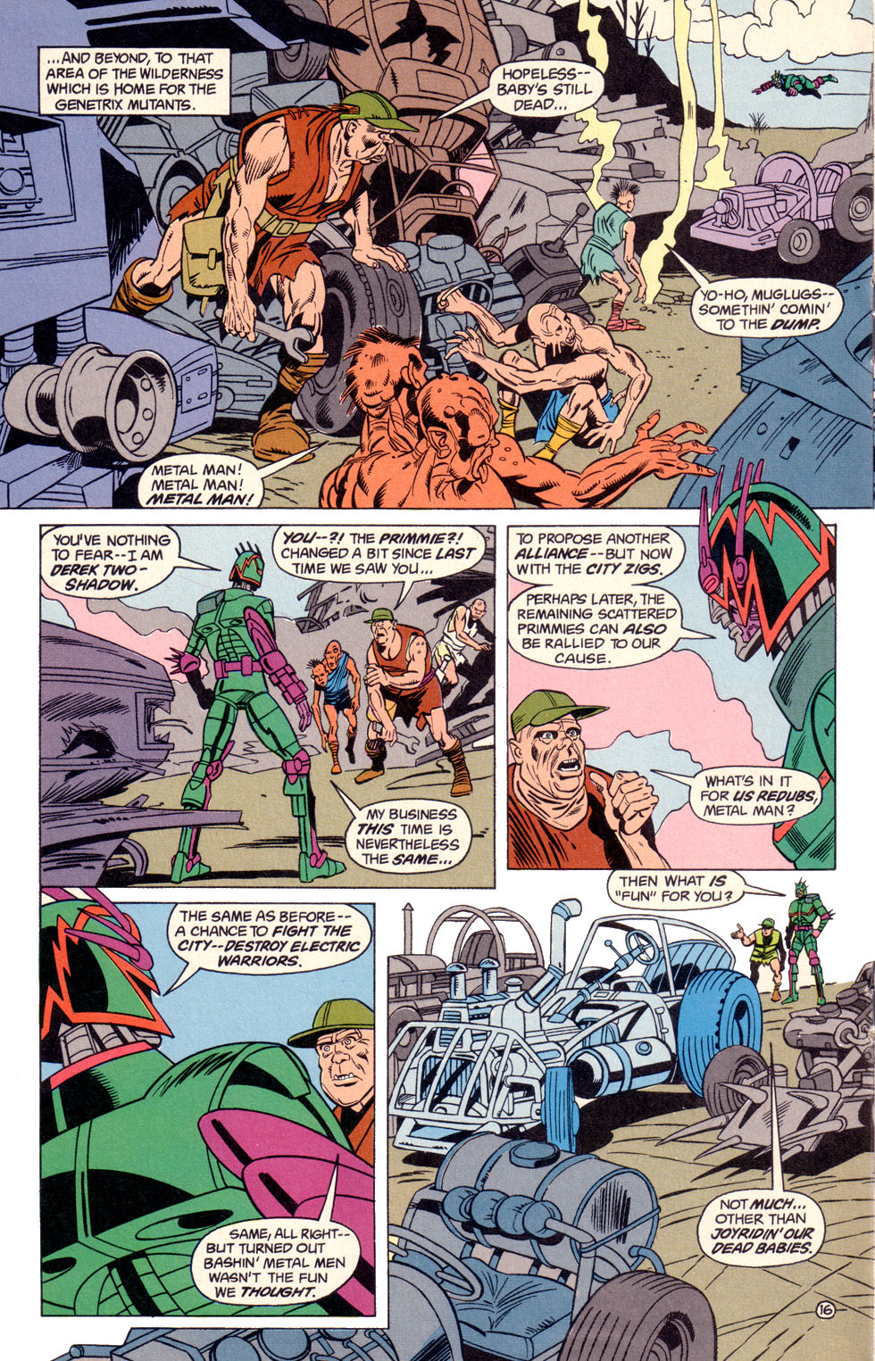 Read online Electric Warrior comic -  Issue #13 - 18