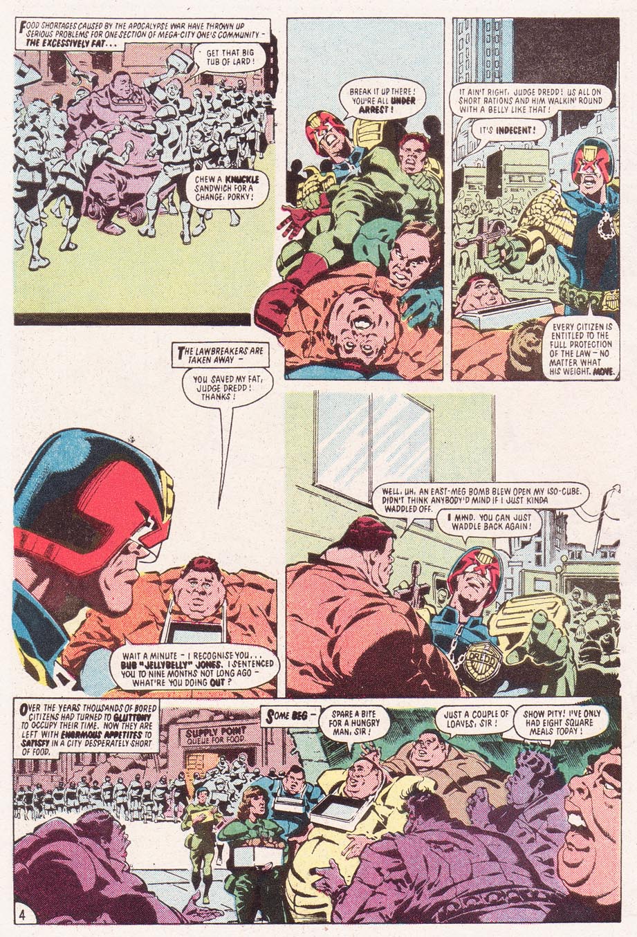 Read online Judge Dredd (1983) comic -  Issue #33 - 5