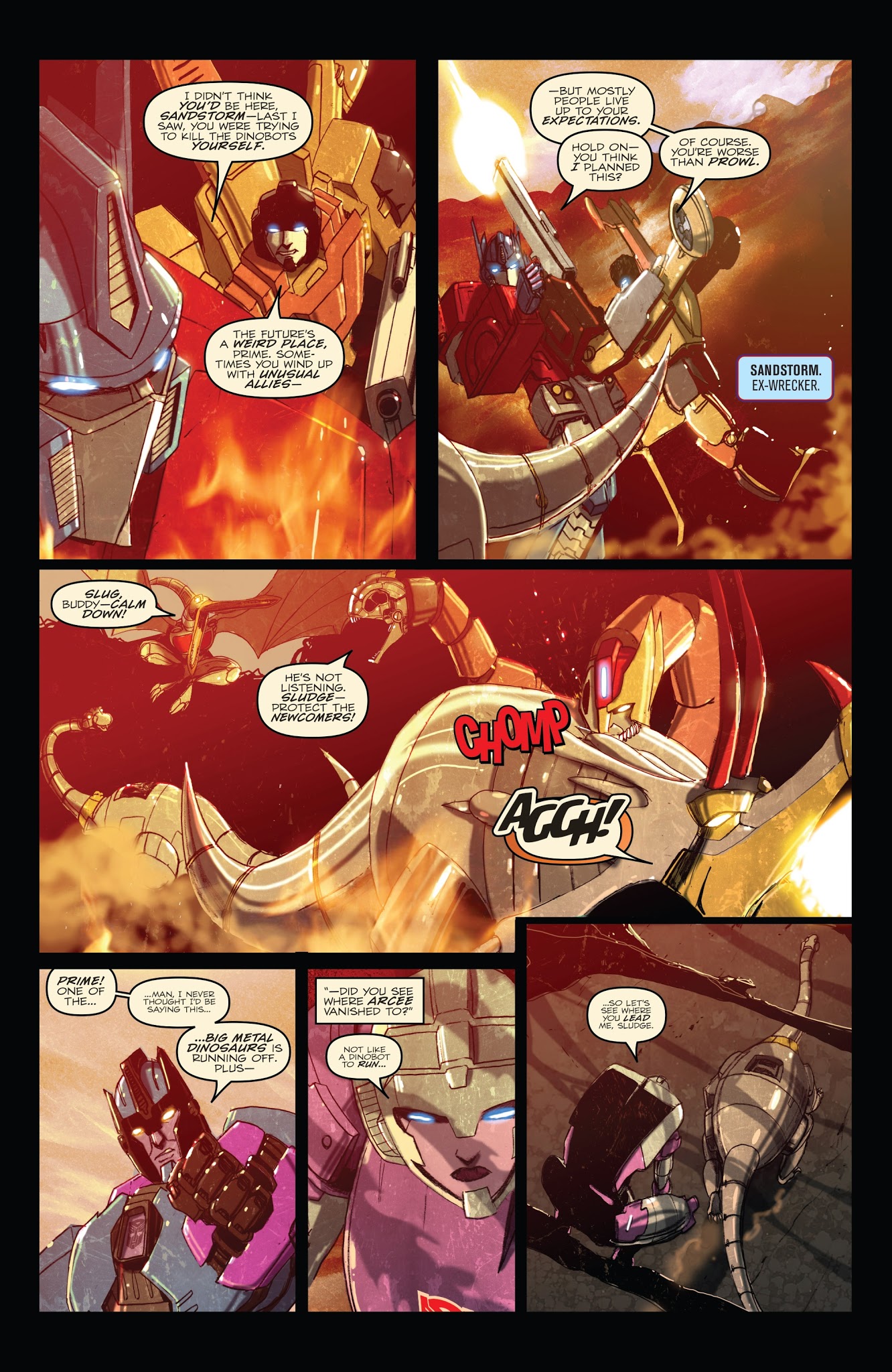 Read online Optimus Prime comic -  Issue #14 - 10