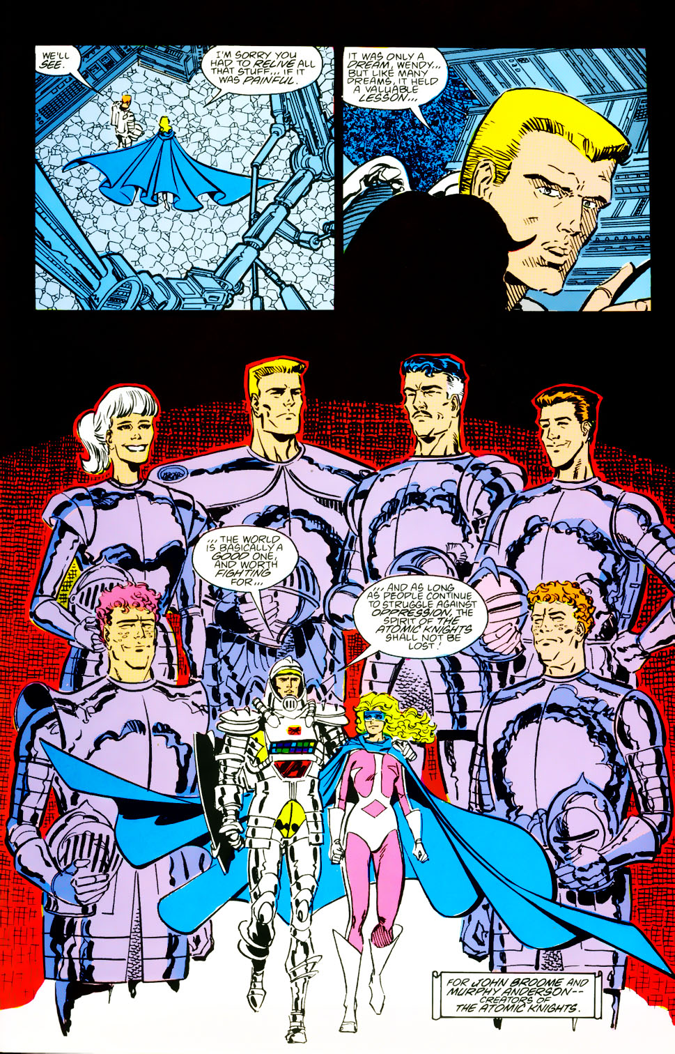 Read online The Outsiders (1985) comic -  Issue #27 - 28