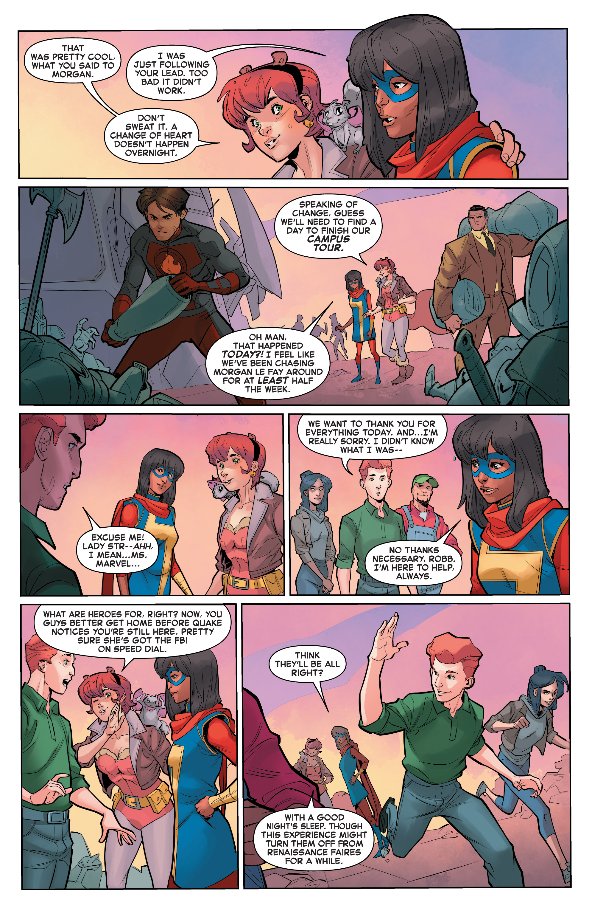 Read online Marvel Rising (2019) comic -  Issue #5 - 21